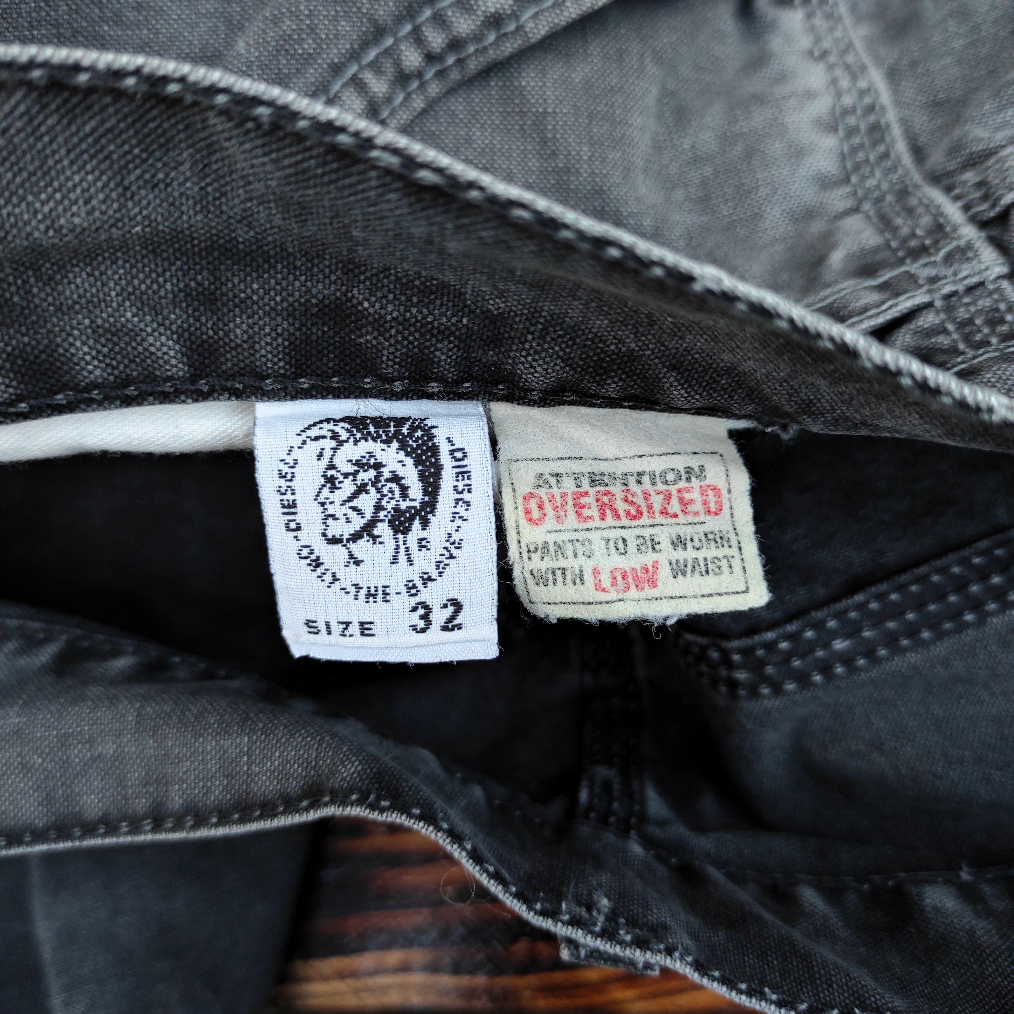 Diesel × Vintage DIESEL Men's Jeans Oversized W32 L32 Made in Italy Size US 32 / EU 48 - 8 Thumbnail