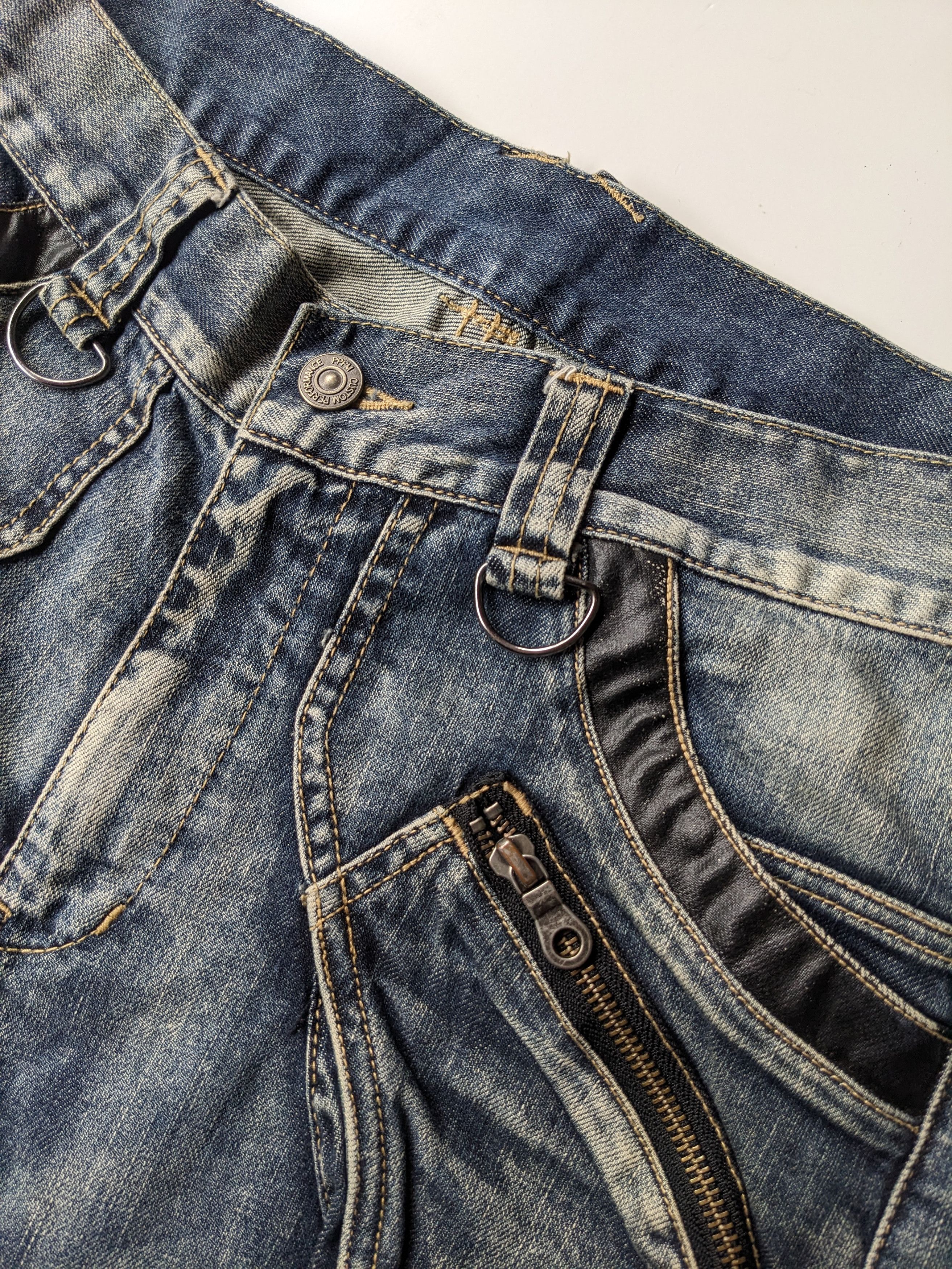 PPFM PPFM curve leg seditionaries punk jeans Size US 31 - 9 Thumbnail