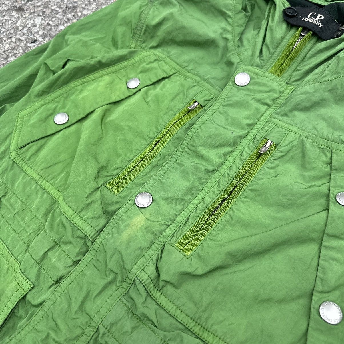 C.P. Company Rare! Vintage C.P. Company Multi Pocket Metal Jacket Size US S / EU 44-46 / 1 - 4 Thumbnail