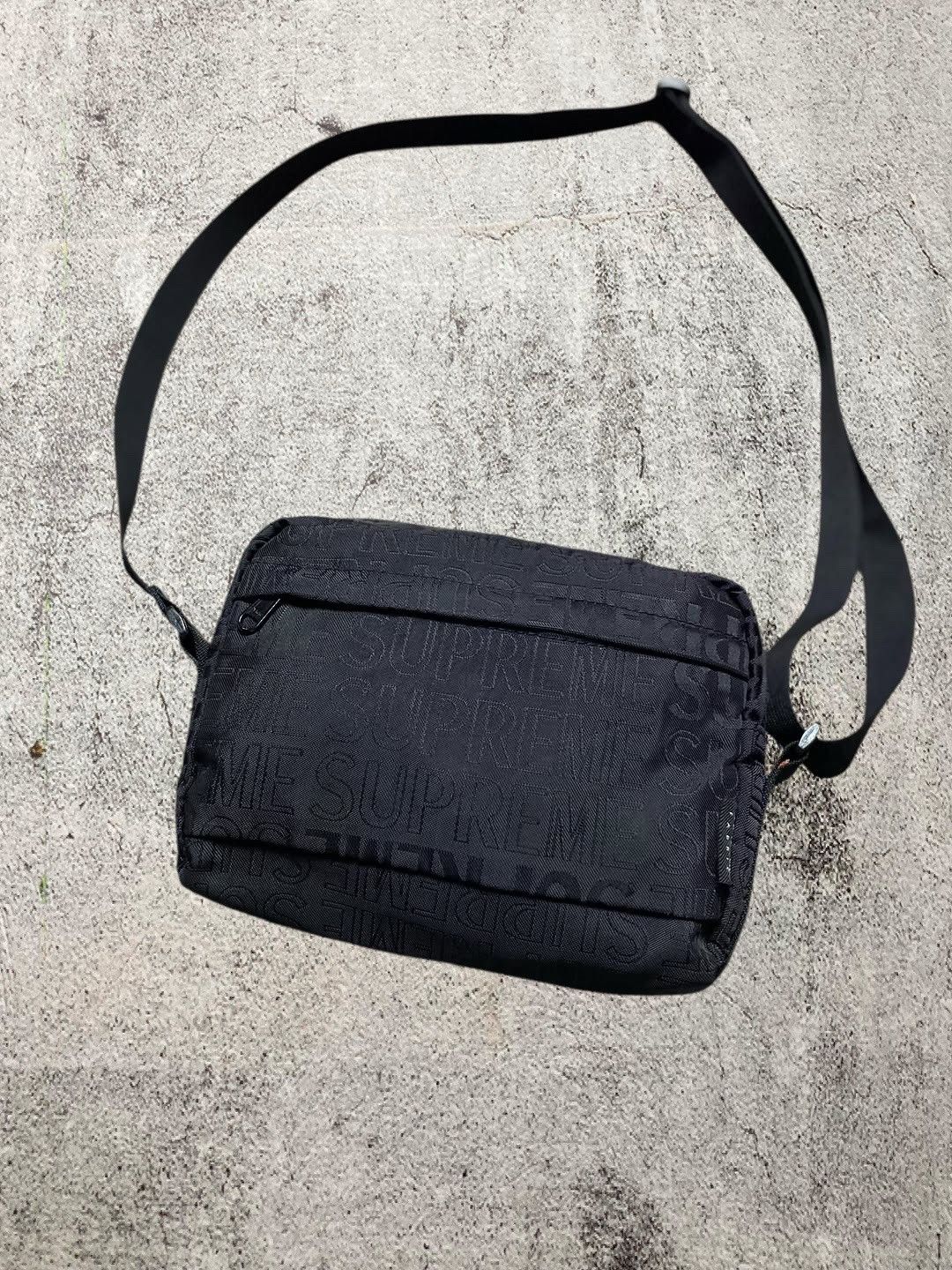 Supreme SS 2019 Supreme Shoulder Messenger Bag Black Size ONE SIZE - 9 Thumbnail