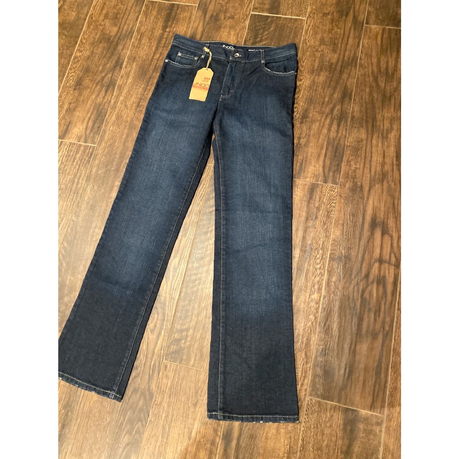 JNCO NWT JNCO Premium Time Resistant Denim Women’s Riley Low Rise Bootcut Size 20 Jeans Blue 5-Pocket Design Womens Regular Size Type Jeans Size ONE SIZE - 2 Thumbnail