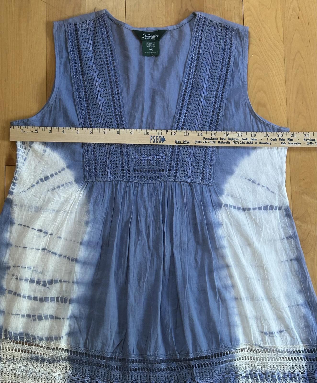 The Unbranded Brand Bohemian Babydoll Dress Stillwater Supply Co Tye Dye NEW Size M / US 6-8 / IT 42-44 - 7 Thumbnail