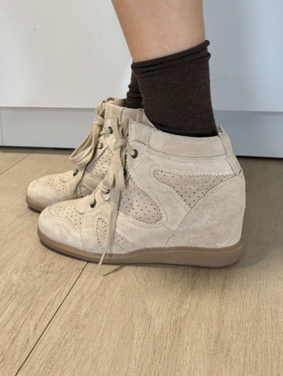 Vintage DDP Pavement Platform Suede Shoes 2000`s Y2k Marant Boots Size US 8 / IT 38 - 1 Thumbnail