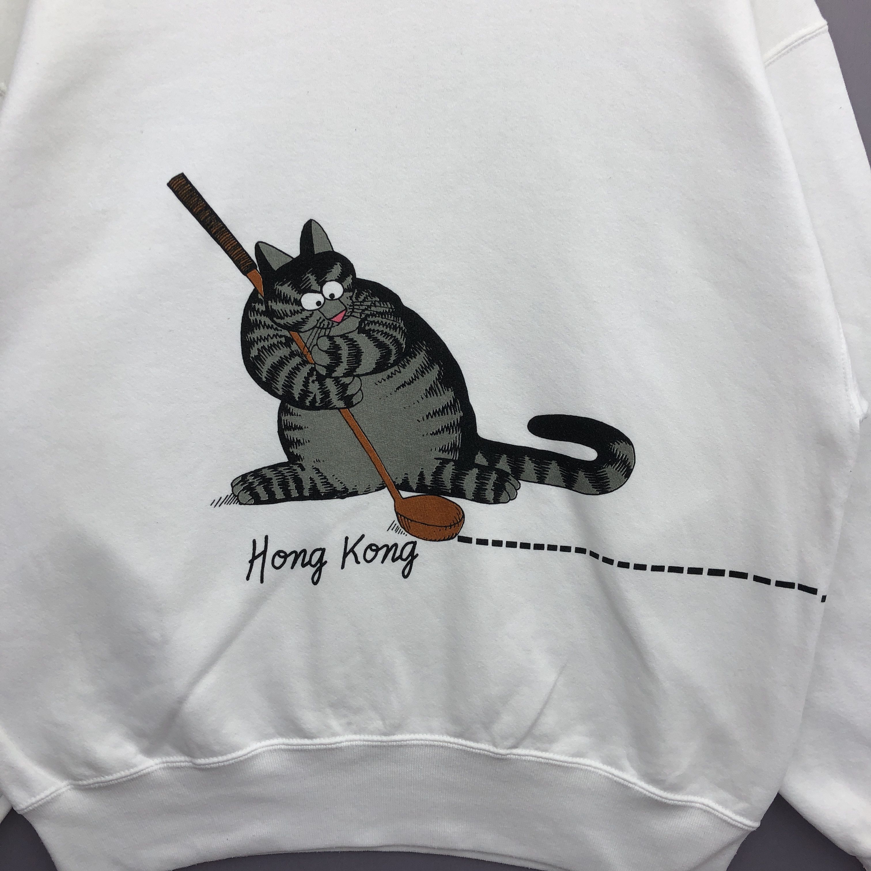 Vintage Vintage Crazy Shirt Sweater BKlibang Hong Kong Sweatshirt Size US M / EU 48-50 / 2 - 4 Thumbnail
