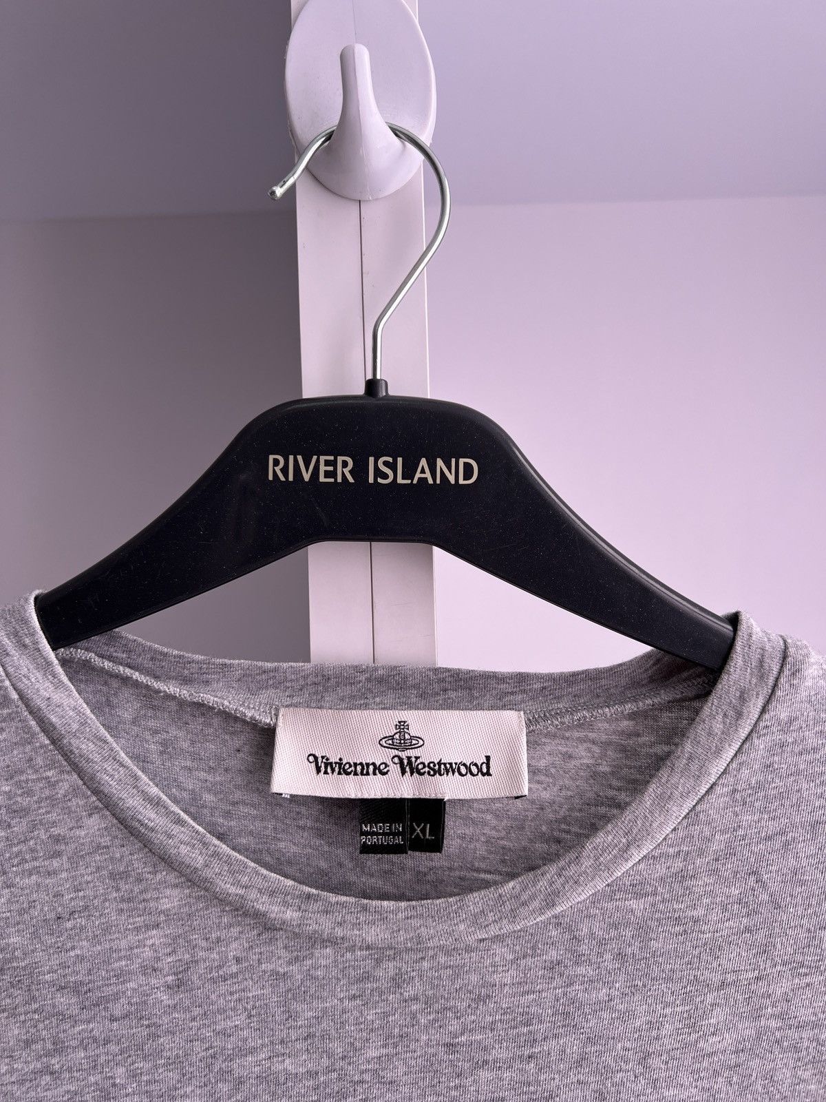 Vintage × Vivienne Westwood Vintage Vivienne Westwood Denim Gray T-Shirt Size US XL / EU 56 / 4 - 7 Thumbnail
