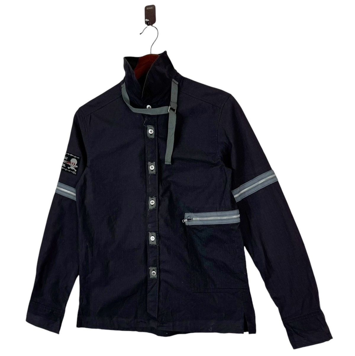 Designer × Vintage VINTAGE HERE THERE REMOVER SHOULDER BUTTON JACKET Size US S / EU 44-46 / 1 - 2 Thumbnail