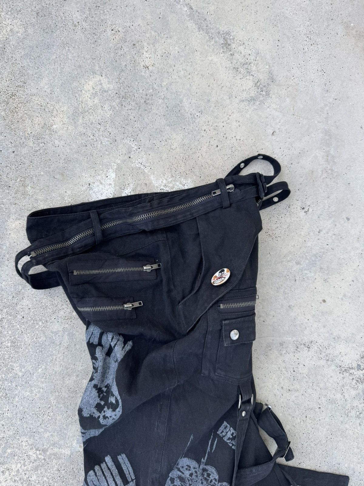 Sex Pot ReVeNGe 2000s Punk Sex Pot Revenge Bondage Pants 3/4 Pants Size US 32 / EU 48 - 5 Thumbnail