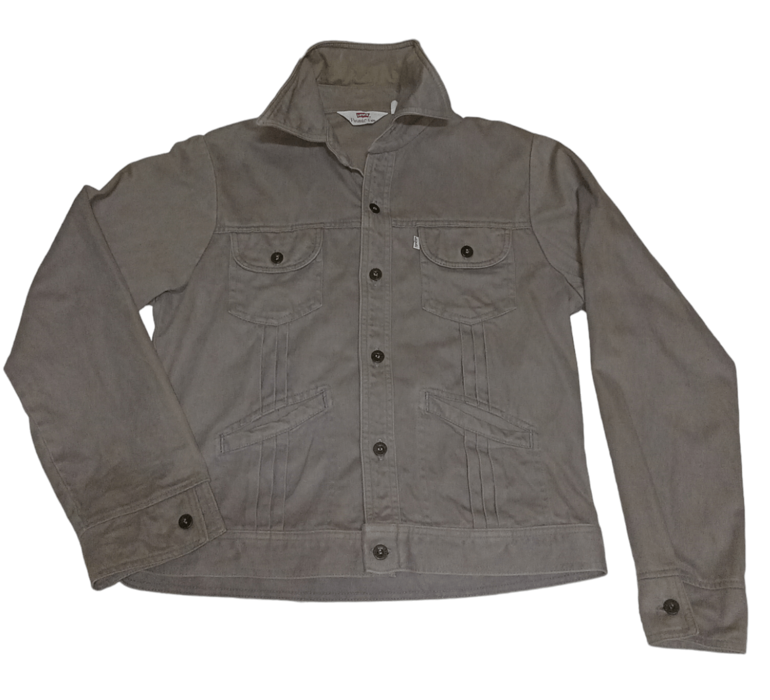 Rare levis panetela tops white tab triple pleated 1970s