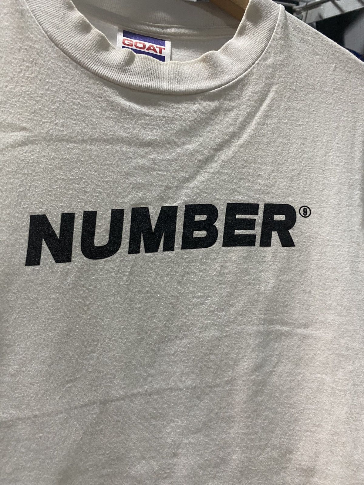 Number (N)ine Number nine N(N) X GOAT T-shirt Size US L / EU 52-54 / 3 - 5 Thumbnail
