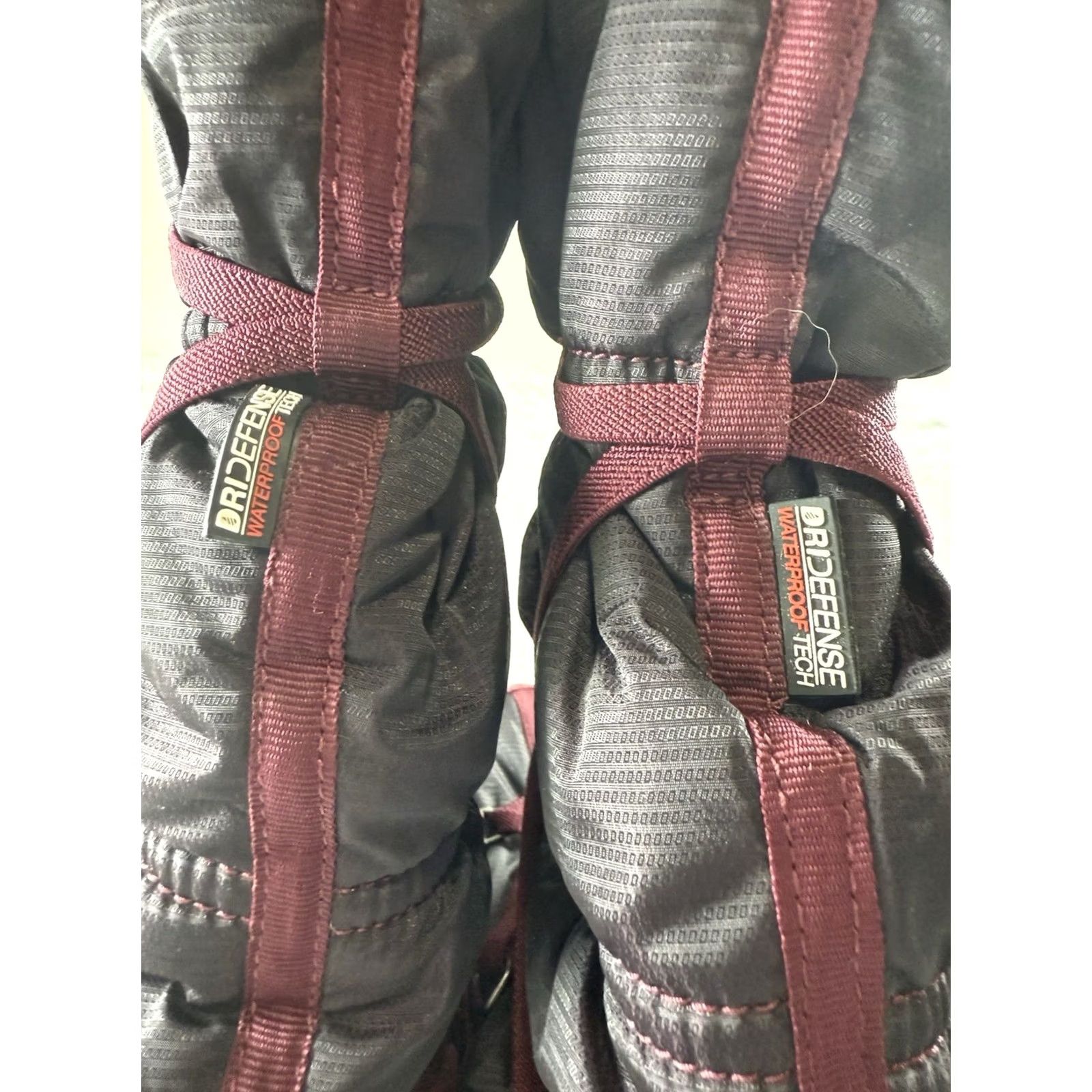 Vintage Kamik Snow Boots Womens Size 8 Drawstring Tall Winter Black/Red Dri-Defense Size US 8 / IT 38 - 4 Thumbnail