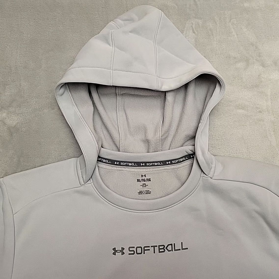 Under Armour Under Armour Hoodie Mens XL Blue Softball Fleece Athletic Training Gym Sport Size US XL / EU 56 / 4 - 4 Thumbnail