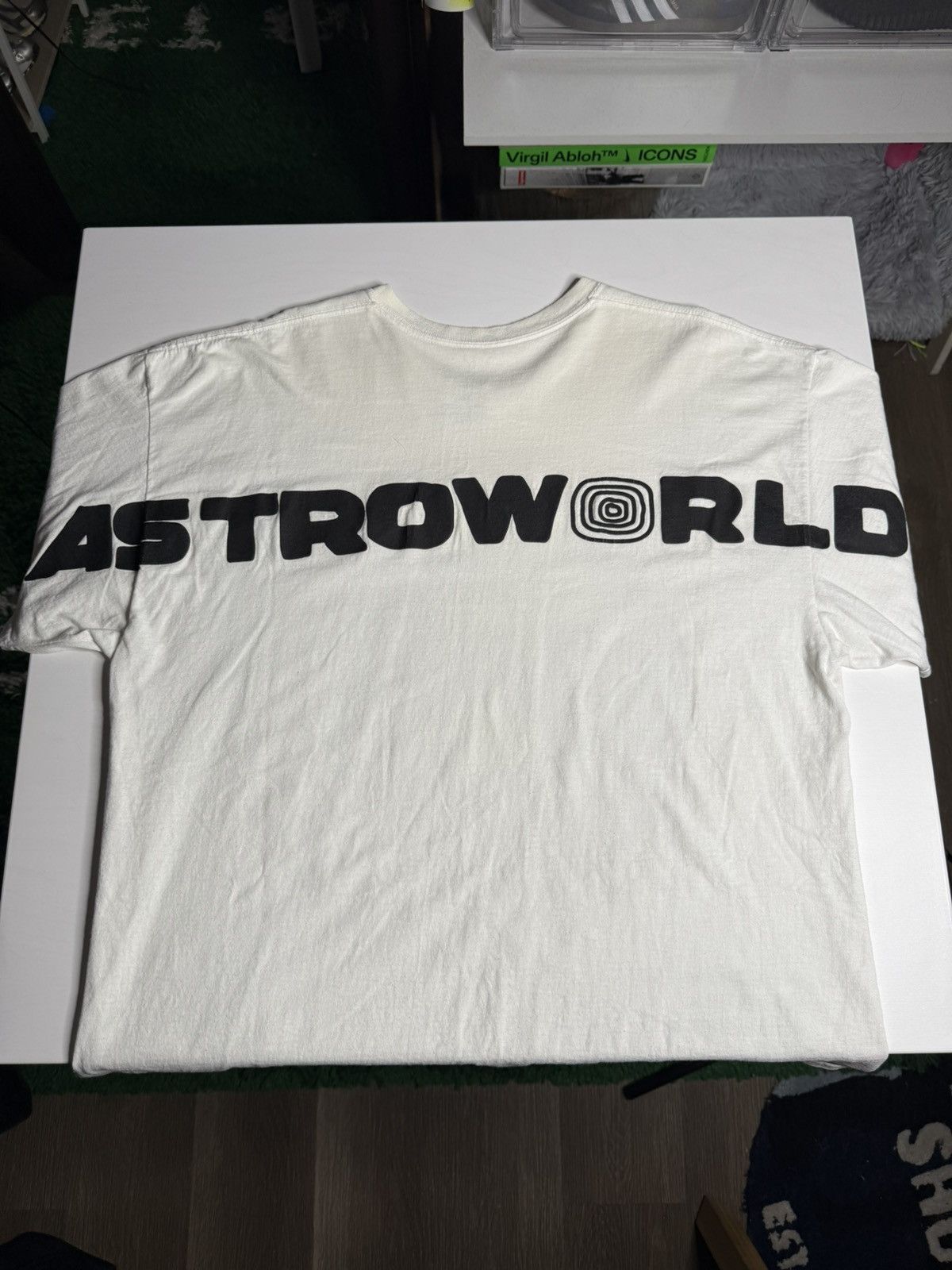 Travis Scott Travis Scott 2019 GA Astroworld Live Tee “White” [XL] PO Size US XL / EU 56 / 4 - 4 Thumbnail