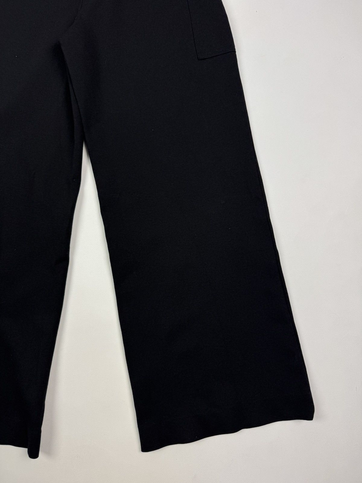 Other Liviana Conti Wide-Leg Black Sweat Pants Size 28" / US 6 / IT 42 - 12 Thumbnail