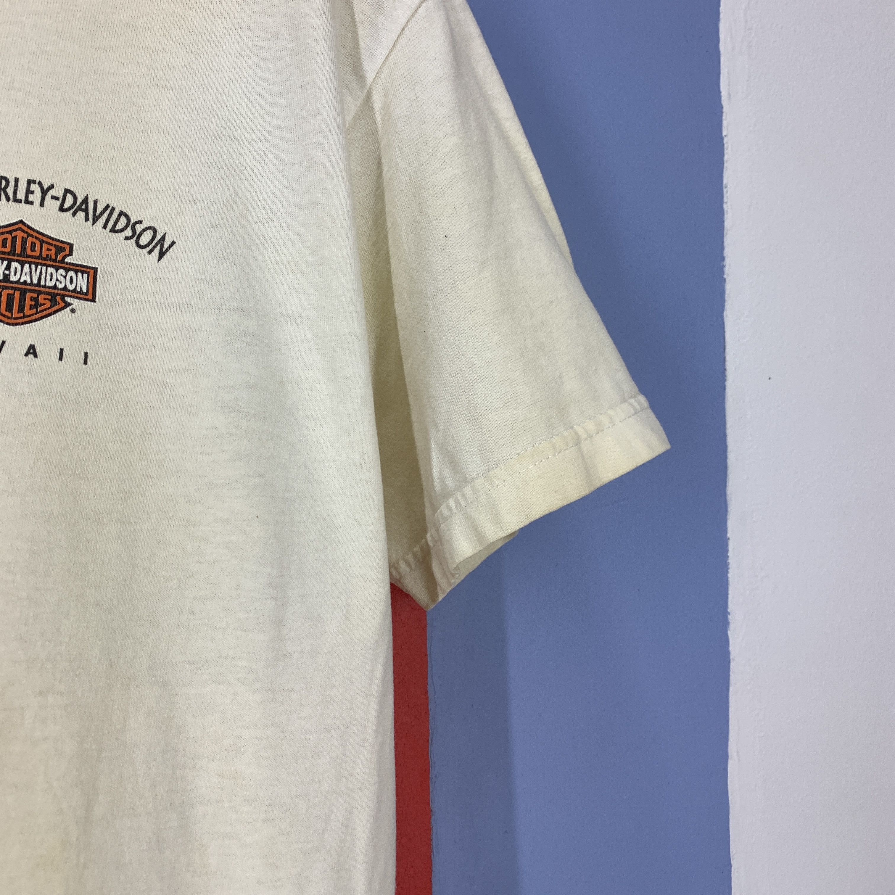 Harley Davidson 90s Vintage PACIFIC HARLEY DAVIDSON T Shirt #1786/07 Size US M / EU 48-50 / 2 - 9 Thumbnail