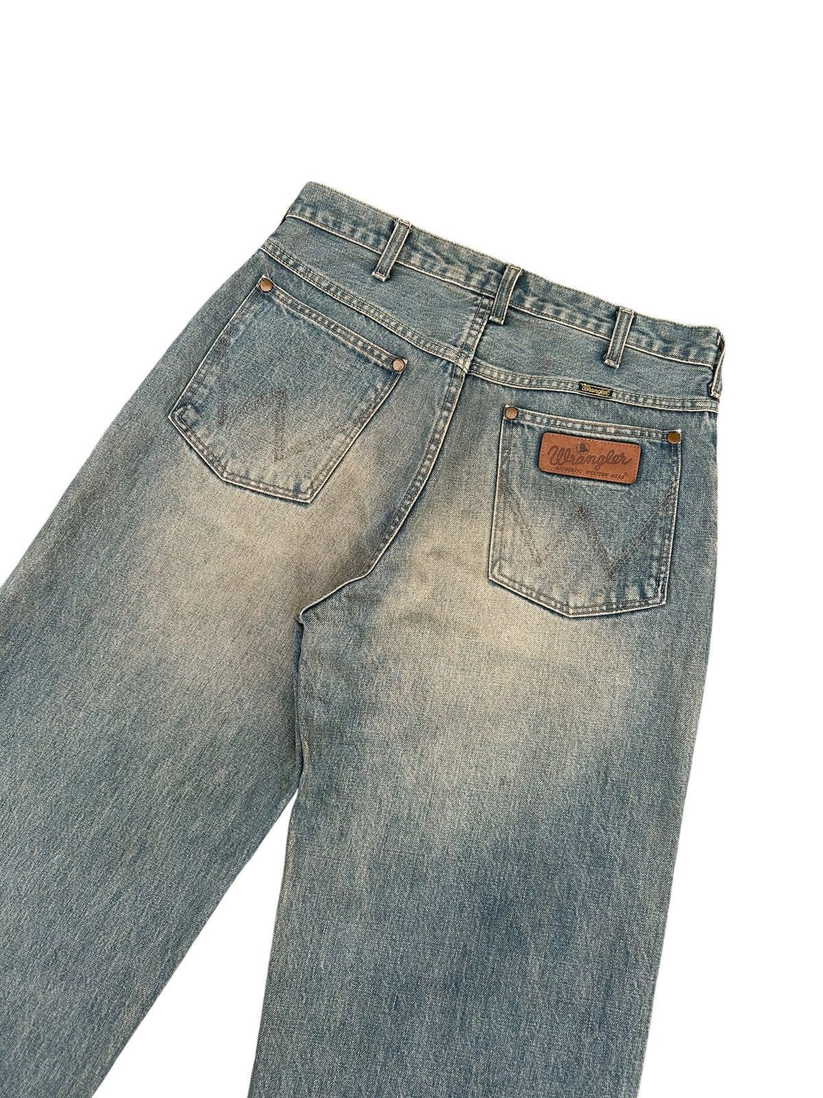 Kapital Vintage Wrangler Selvedge Baggy Rusty Mudwash Denim Jeans Size US 30 / EU 46 - 4 Thumbnail