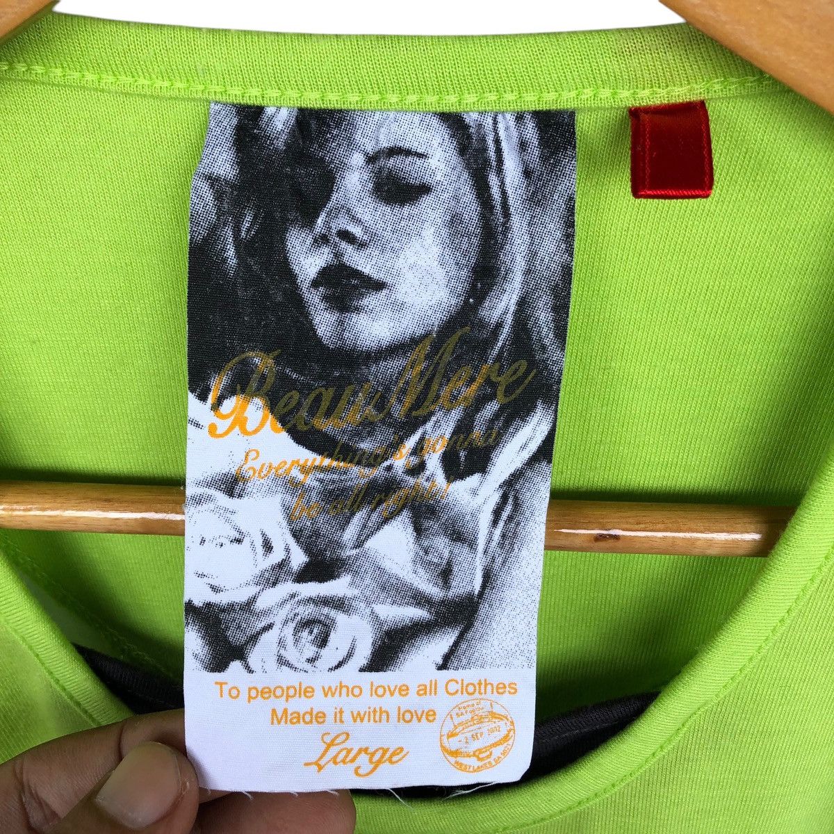 Hysteric Glamour Japanese BEAUMERE punk hysteric glamour style tshirt Size US L / EU 52-54 / 3 - 4 Thumbnail