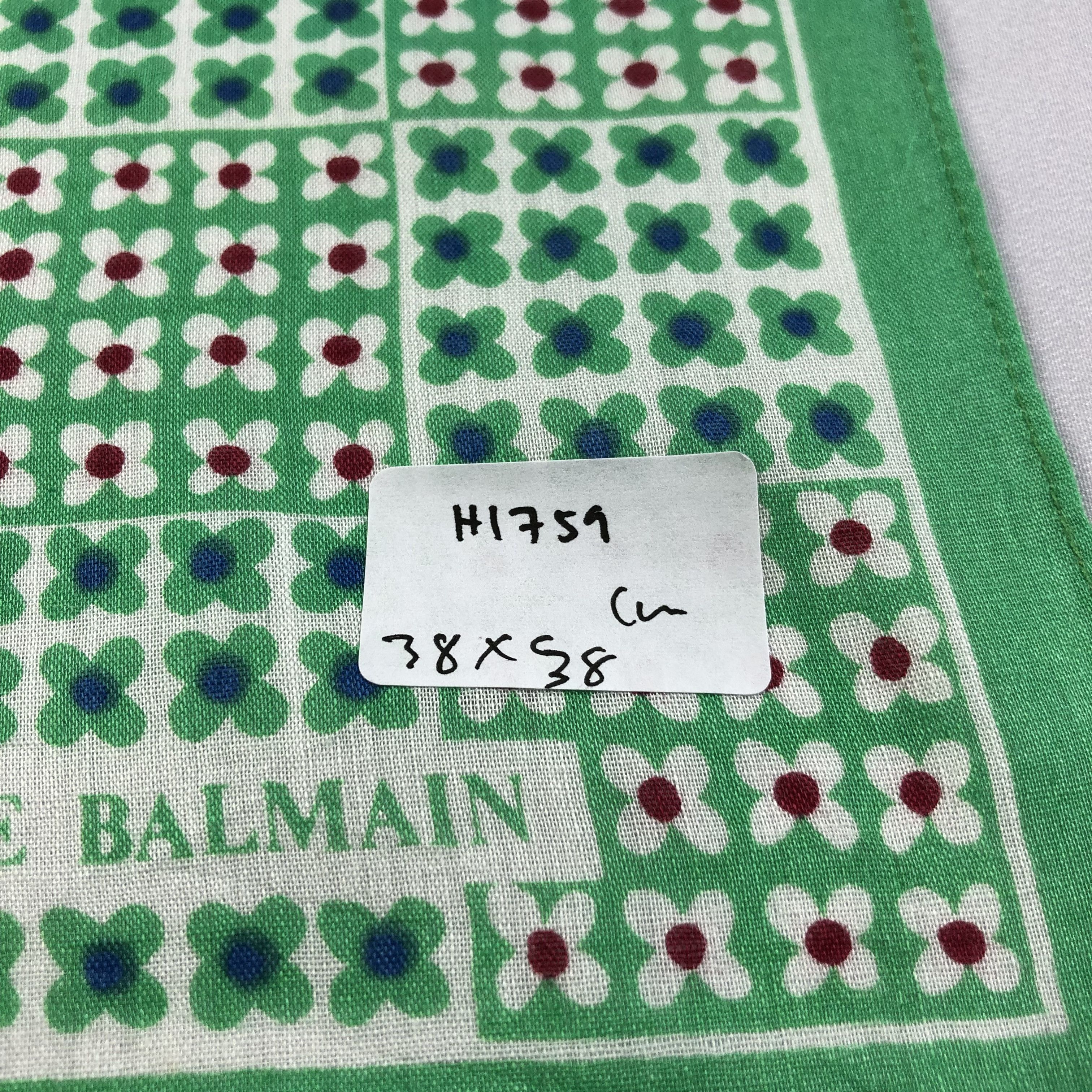 Pierre Balmain Pierre Balmain Handkerchief Neckerchief Bandana H1759 Size ONE SIZE - 6 Thumbnail
