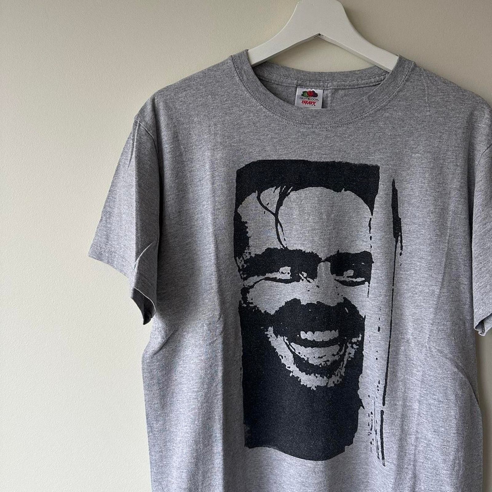 Vintage Vintage 00s The Shining Jack Nicholson Movie Graphic Shirt Size US M / EU 48-50 / 2 - 2 Thumbnail