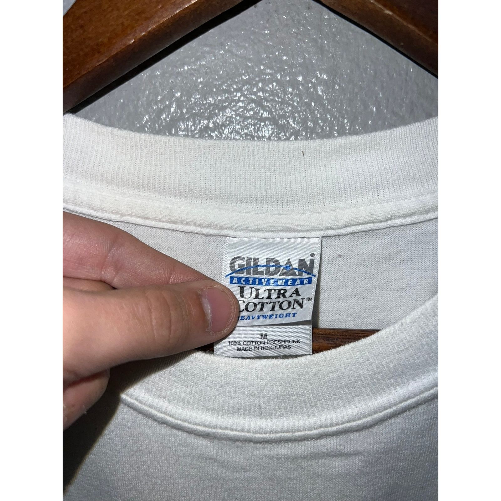 Gildan Vintage Mooresville Shirt Lancaster BBQ Barbeque Wings Tee M Size US M / EU 48-50 / 2 - 4 Thumbnail