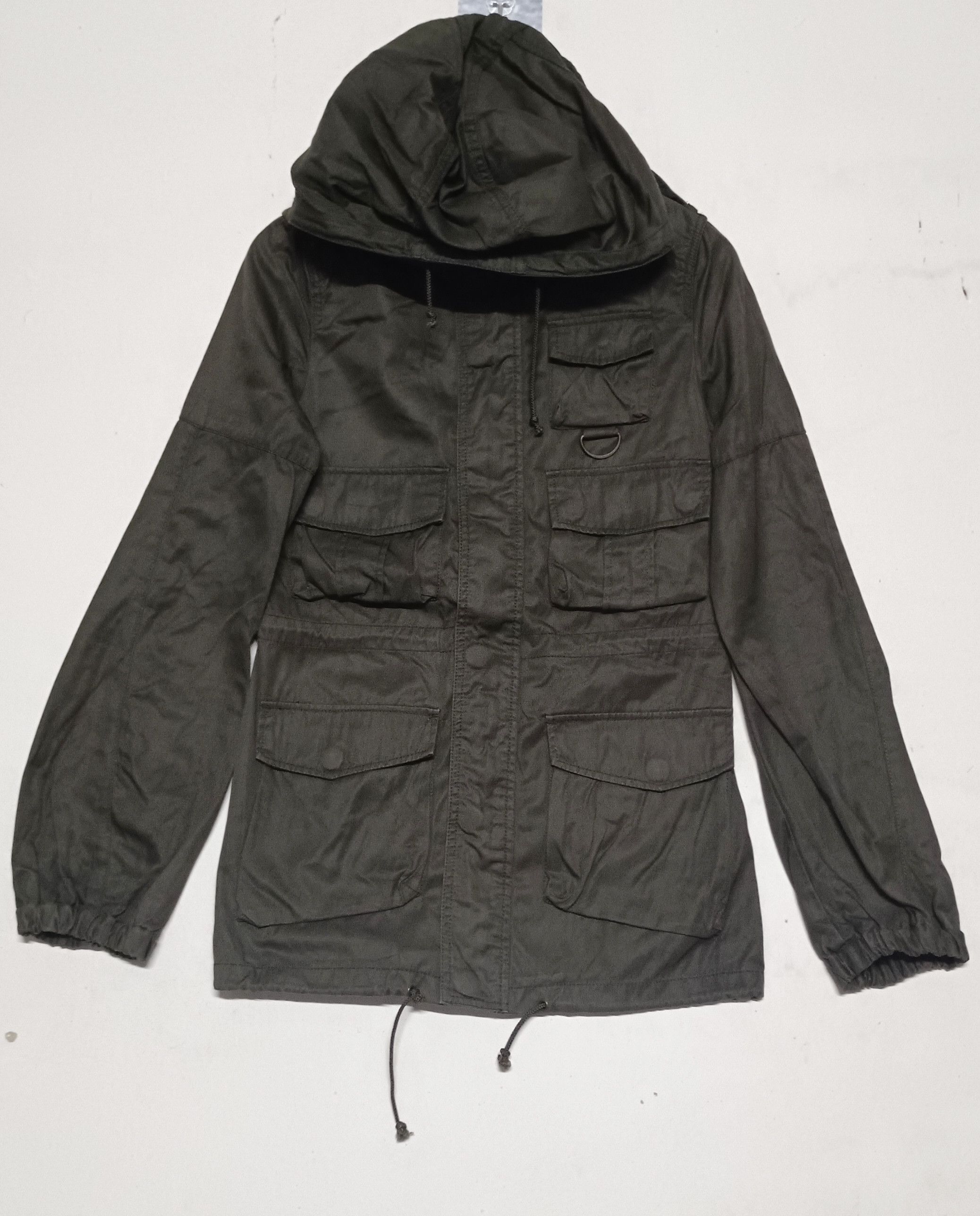 SLY Tactical Military Multipocket Parkas hoodie Jacket