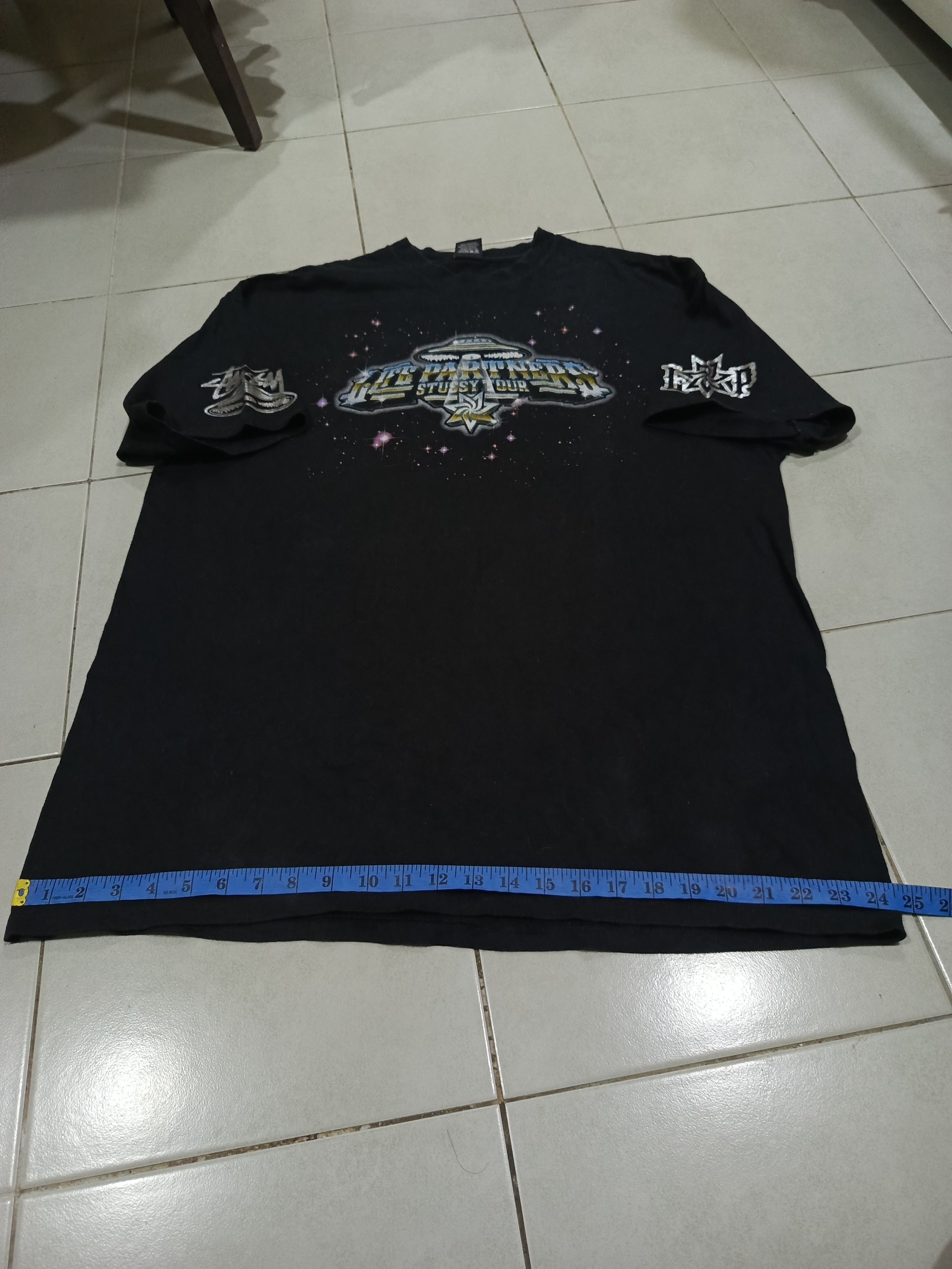 Stussy RARE!! Life Partners Stussy Tour T-shirt Size US XL / EU 56 / 4 - 8 Thumbnail
