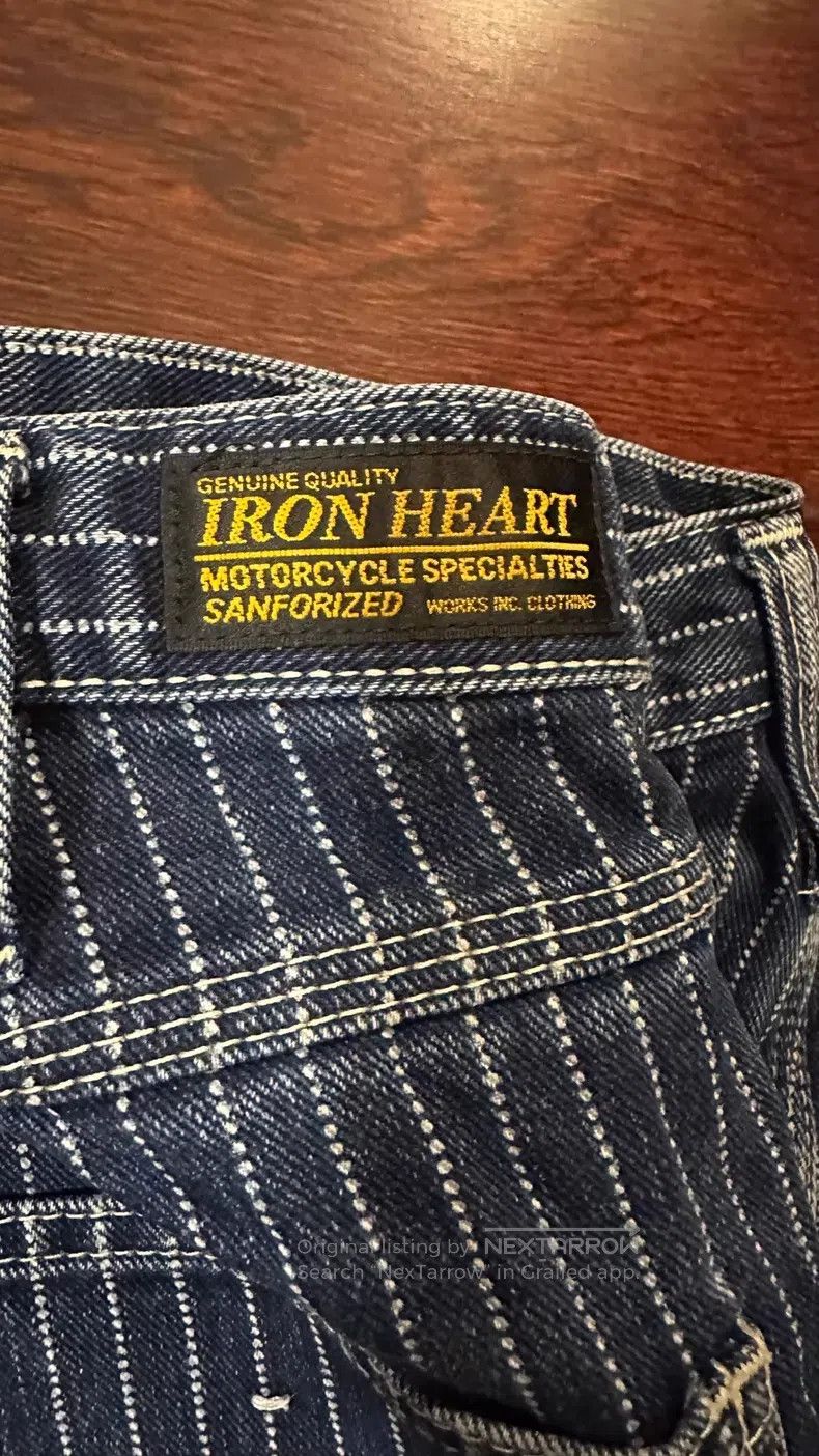 Iron Heart Iron Heart Striped pants Size US 28 / EU 44 - 1 Thumbnail