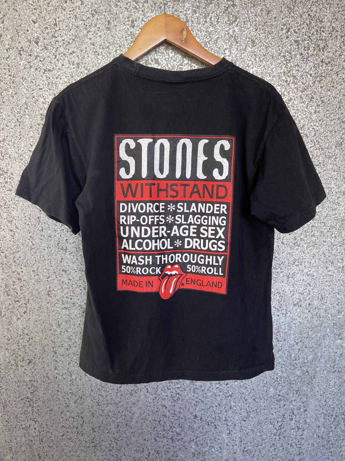 Band Tees 🔥 Vintage 2002 Vtg The Rolling Stones t shirt world tour Size US M / EU 48-50 / 2 - 2 Thumbnail