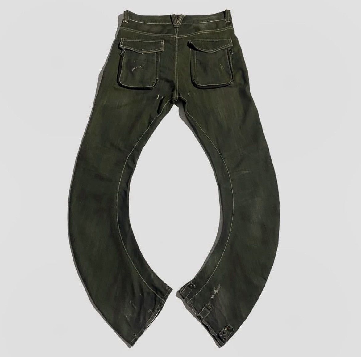 PPFM PPFM Curve Denim Pants Size US 33 - 4 Thumbnail