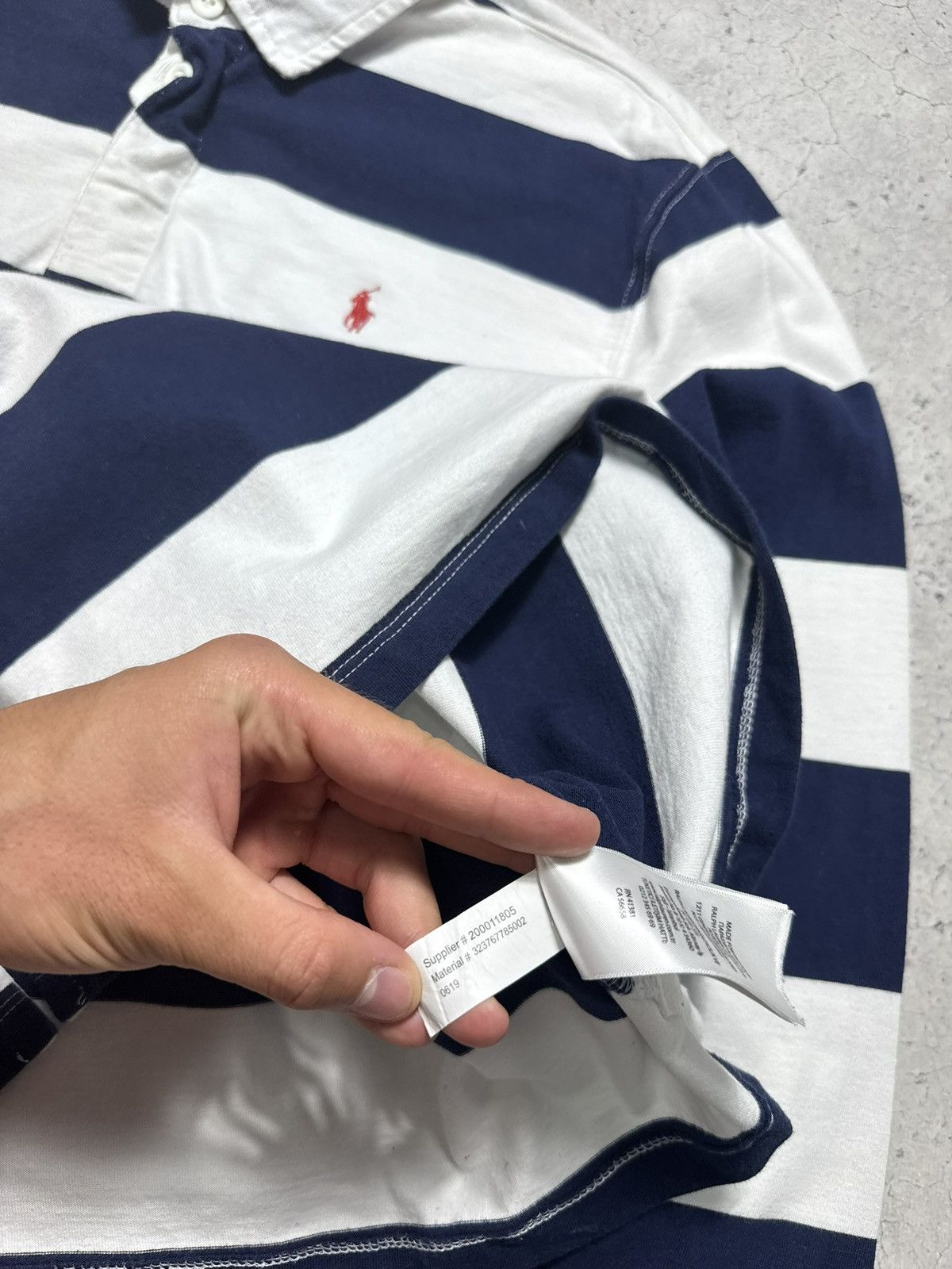 Polo Ralph Lauren Polo Ralph Lauren Rugby Sweatshirt Striped PRL Y2K Size US S / EU 44-46 / 1 - 8 Thumbnail