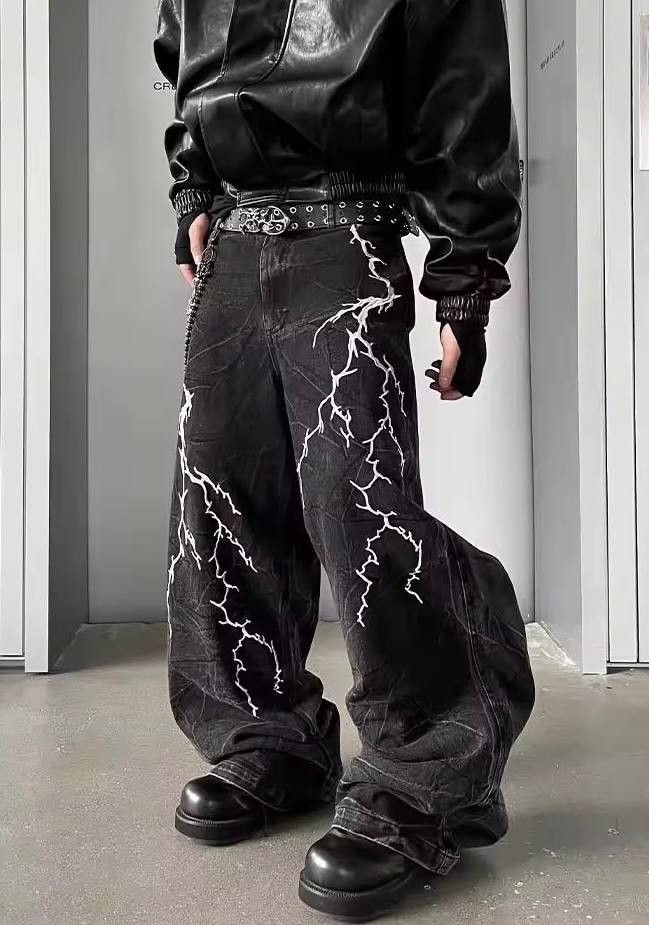 Japanese Brand × Vintage loose jeans Size US 36 / EU 52 - 2 Thumbnail