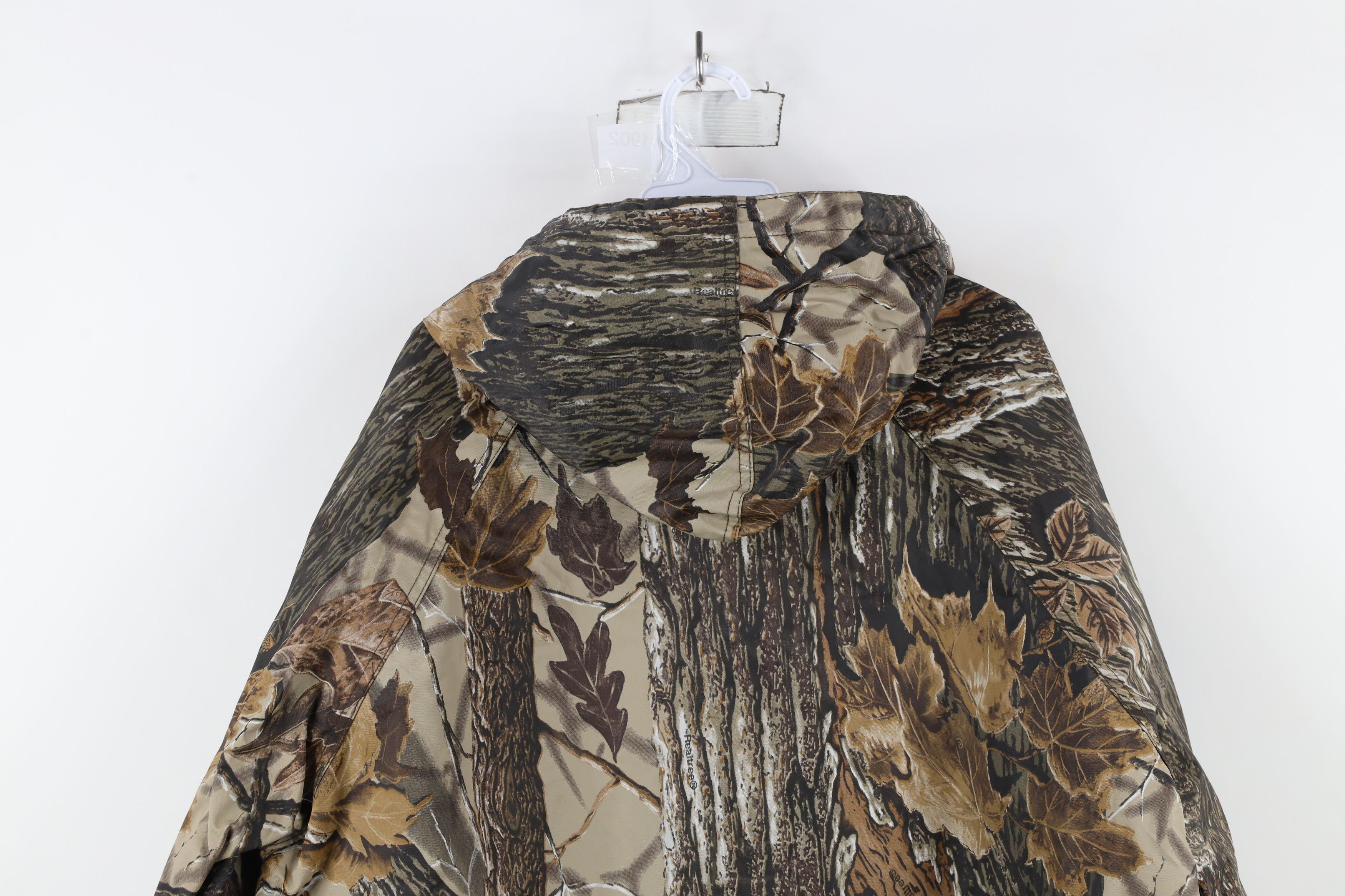 Vintage Vintage 90s Streetwear Camouflage Hooded Rain Jacket Size US M / EU 48-50 / 2 - 11 Thumbnail