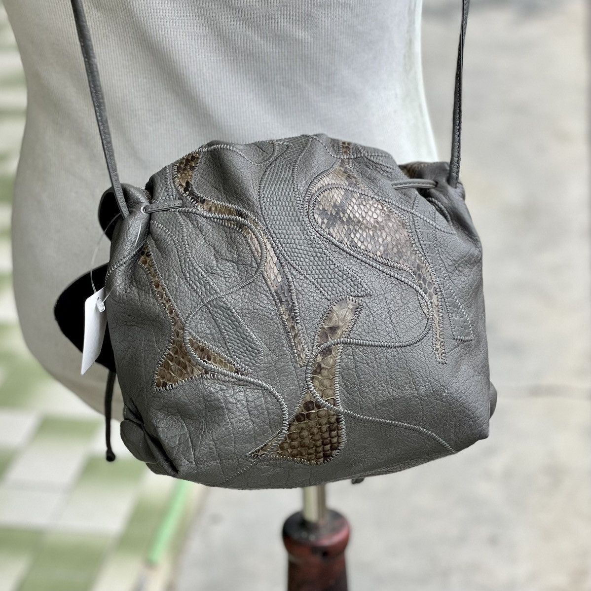 Vintage 🔥 Vintage 80's Carlos Falchi Butterfly Python Crossbody Size ONE SIZE - 4 Thumbnail