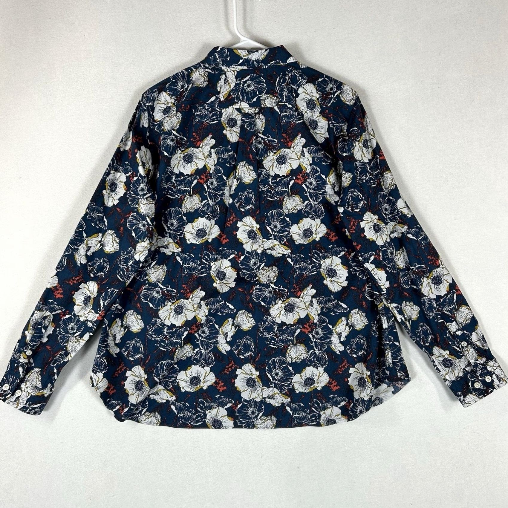 Vintage Duluth Button-Up Shirt Mens XL Blue Floral Long Sleeve Casual Top Summer Size US XL / EU 56 / 4 - 6 Thumbnail