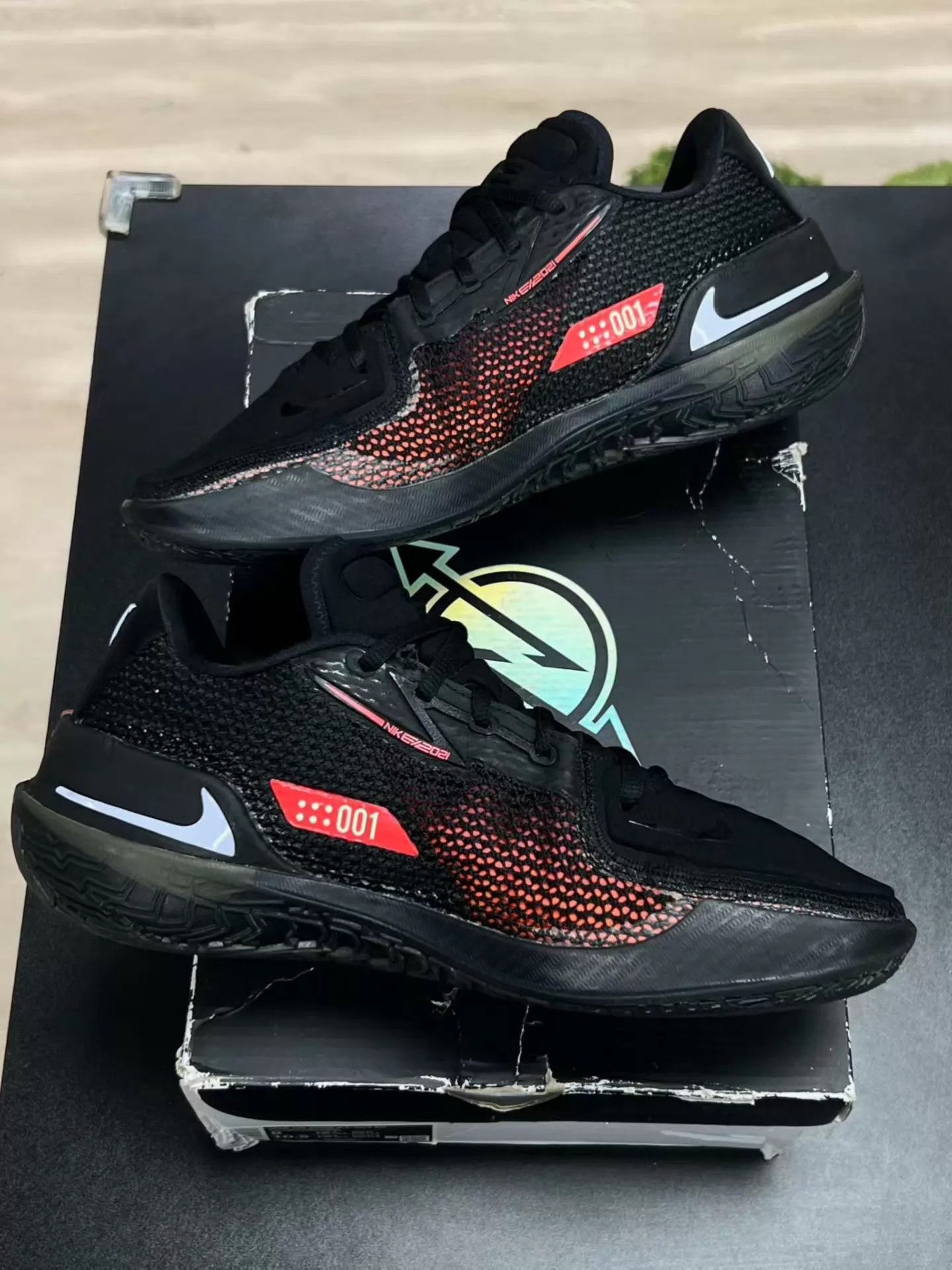 Nike NIKE GT CUT 1 Black Red 42.5 OG Box good condition Size US 9.5 / EU 42-43 - 6 Thumbnail
