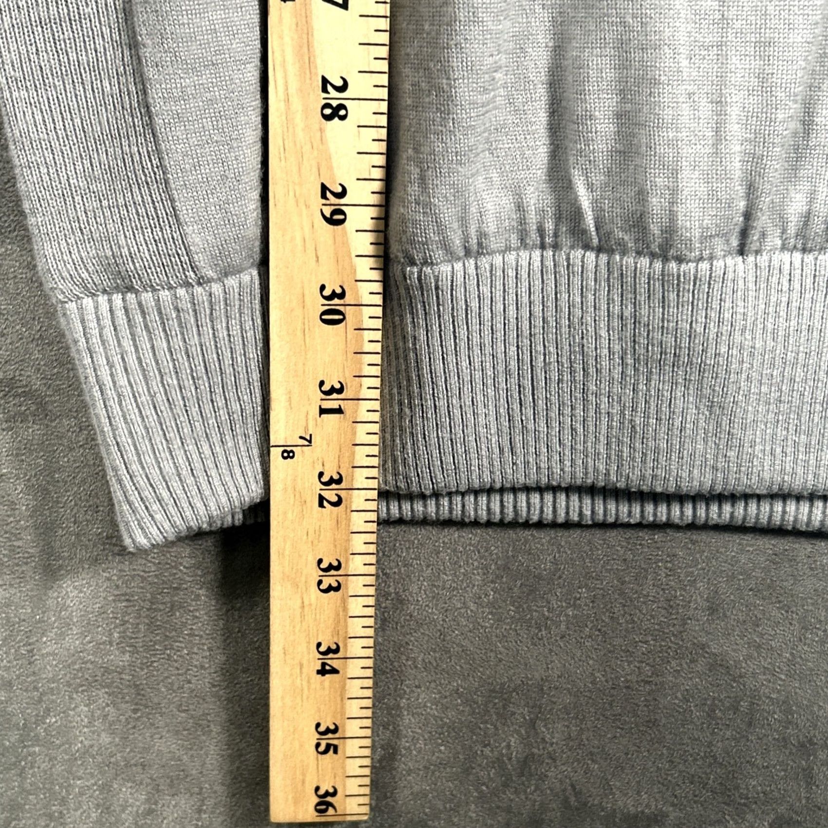 Mizuno Mizuno Golf Mens XXL Gray WindLite Flex Quarter Zip Windproof Pullover Sweater Size US XXL / EU 58 / 5 - 4 Thumbnail