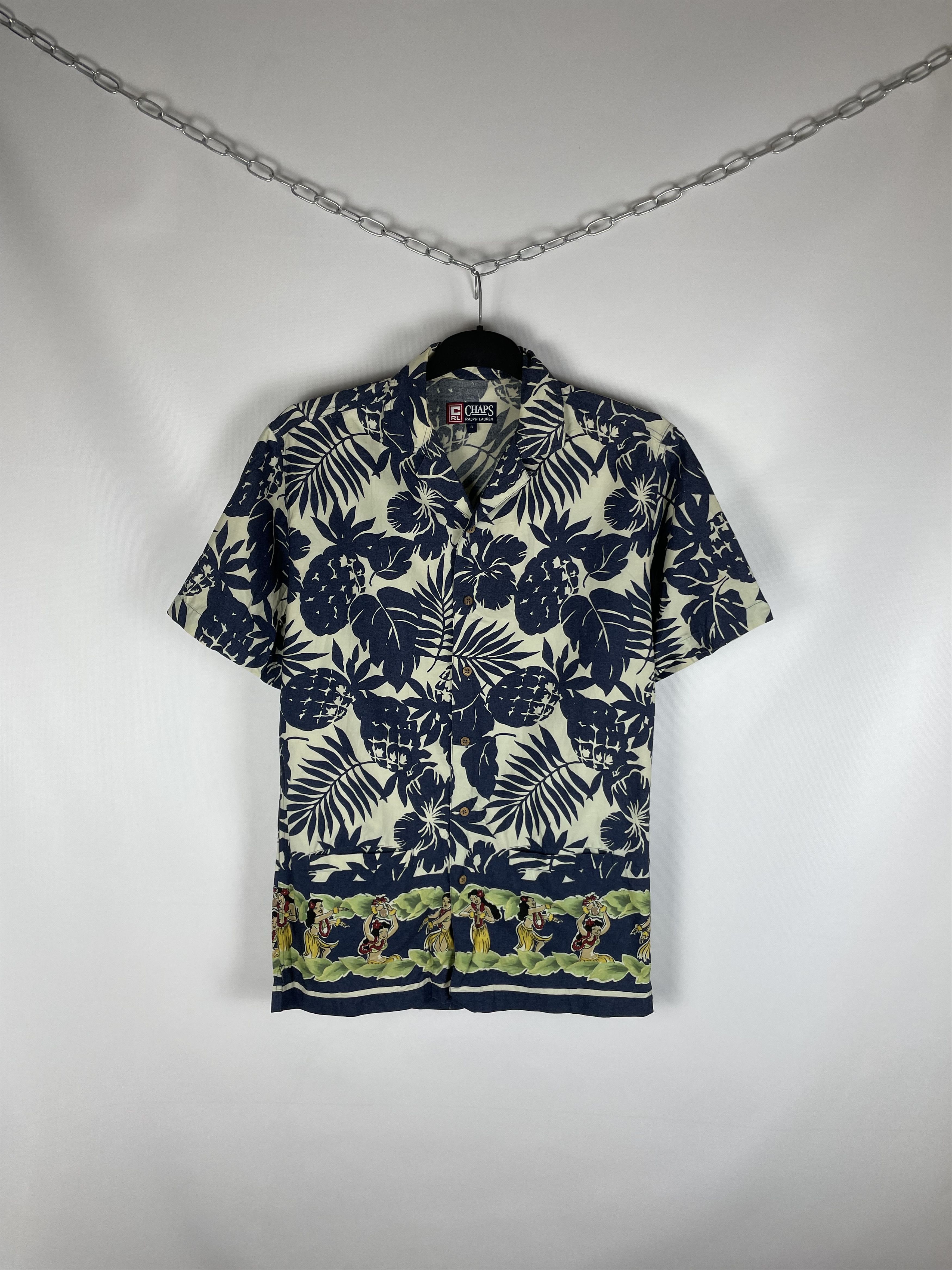Other Vintage 90's chaps Ralph Lauren rayon hawaiian shirt Size US S / EU 44-46 / 1 - 1 Thumbnail