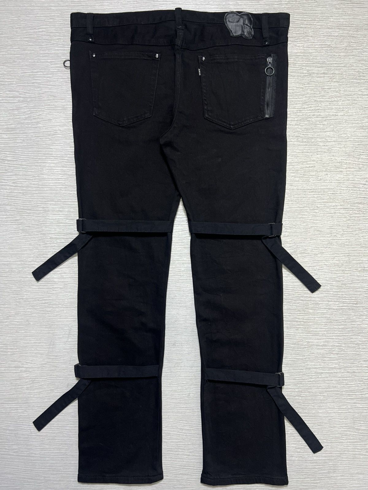 Number (N)ine Number (N)ine - Bondage Multi Zip Denim Jeans Size US 36 / EU 52 - 2 Thumbnail
