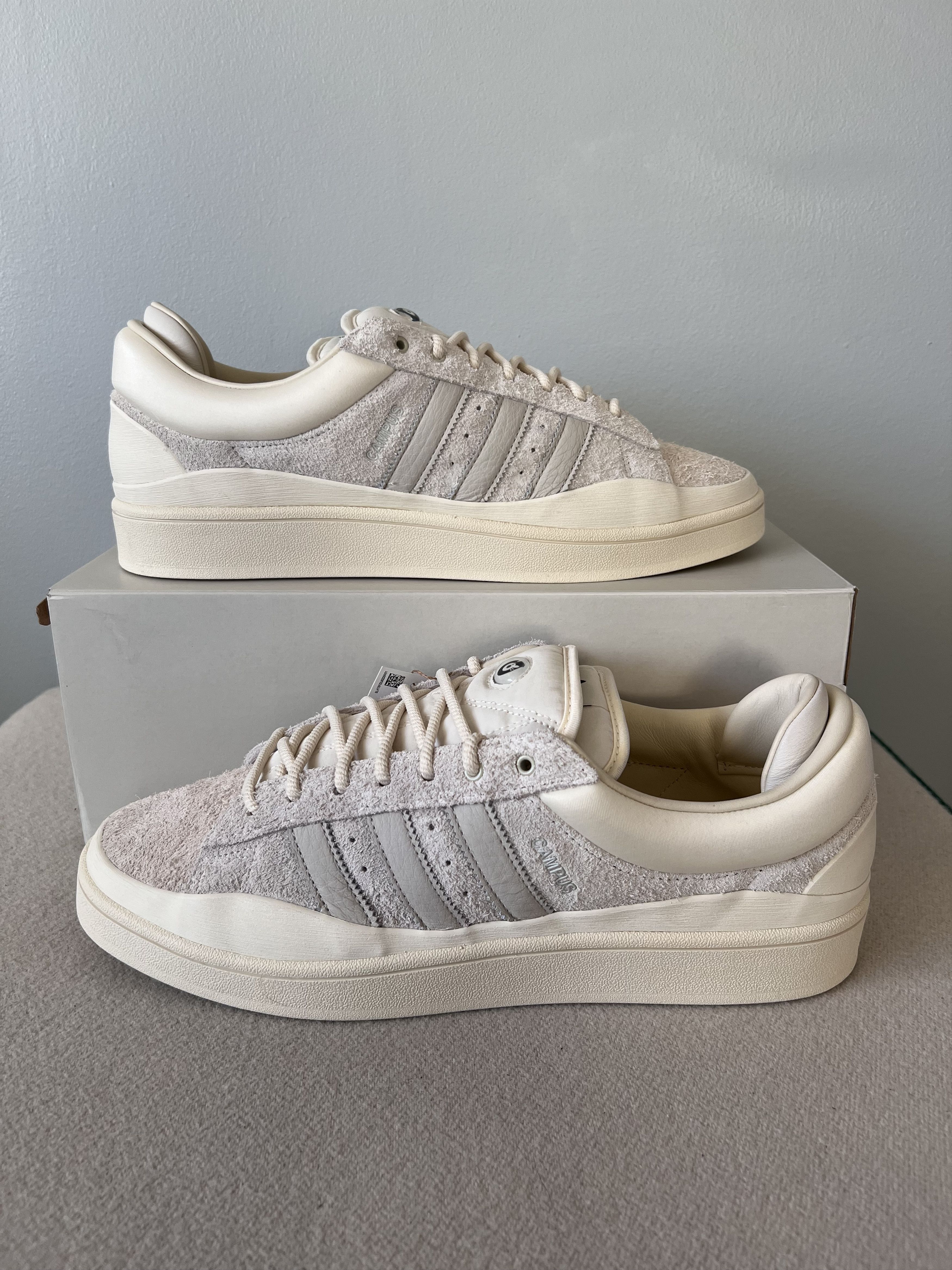 Adidas Adidas Bad Bunny Campus Light in Cream Size US 13 / EU 46 - 2 Thumbnail