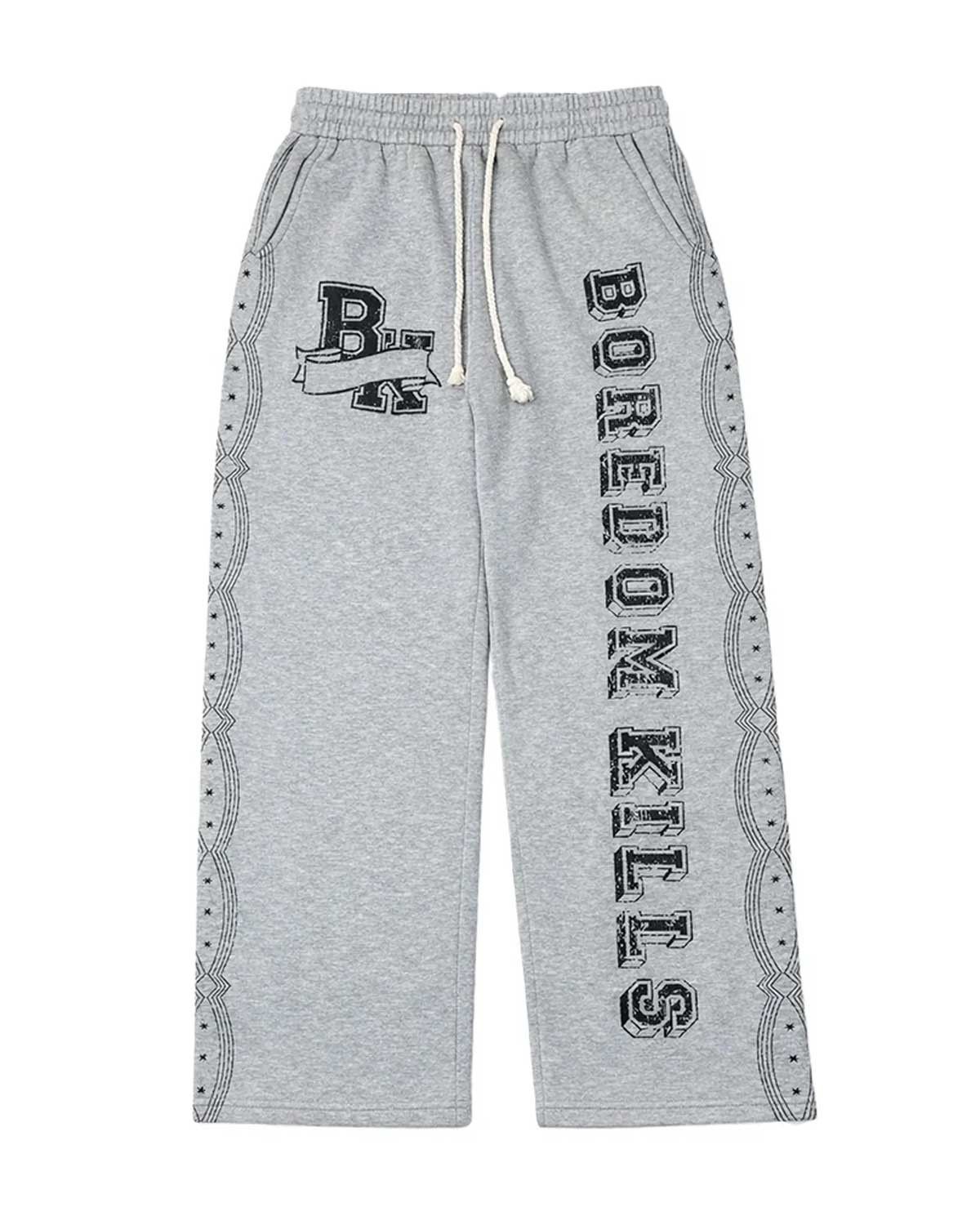 Other Boredom Kills Collegiate Sweats Grey/Black Size US 36 / EU 52 - 1 Thumbnail