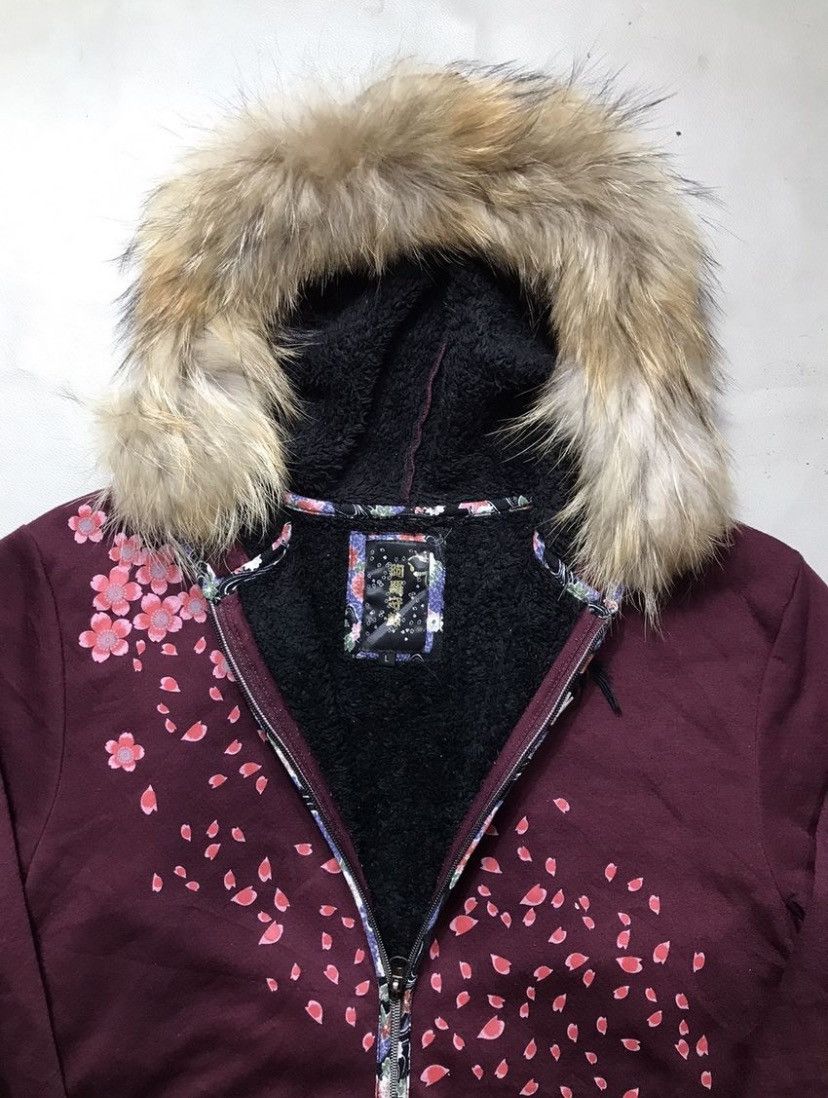 Japanese Brand Sukajan LGB If Six Was Nine Style Faux Fur Zip Hoodie Size US L / EU 52-54 / 3 - 5 Thumbnail