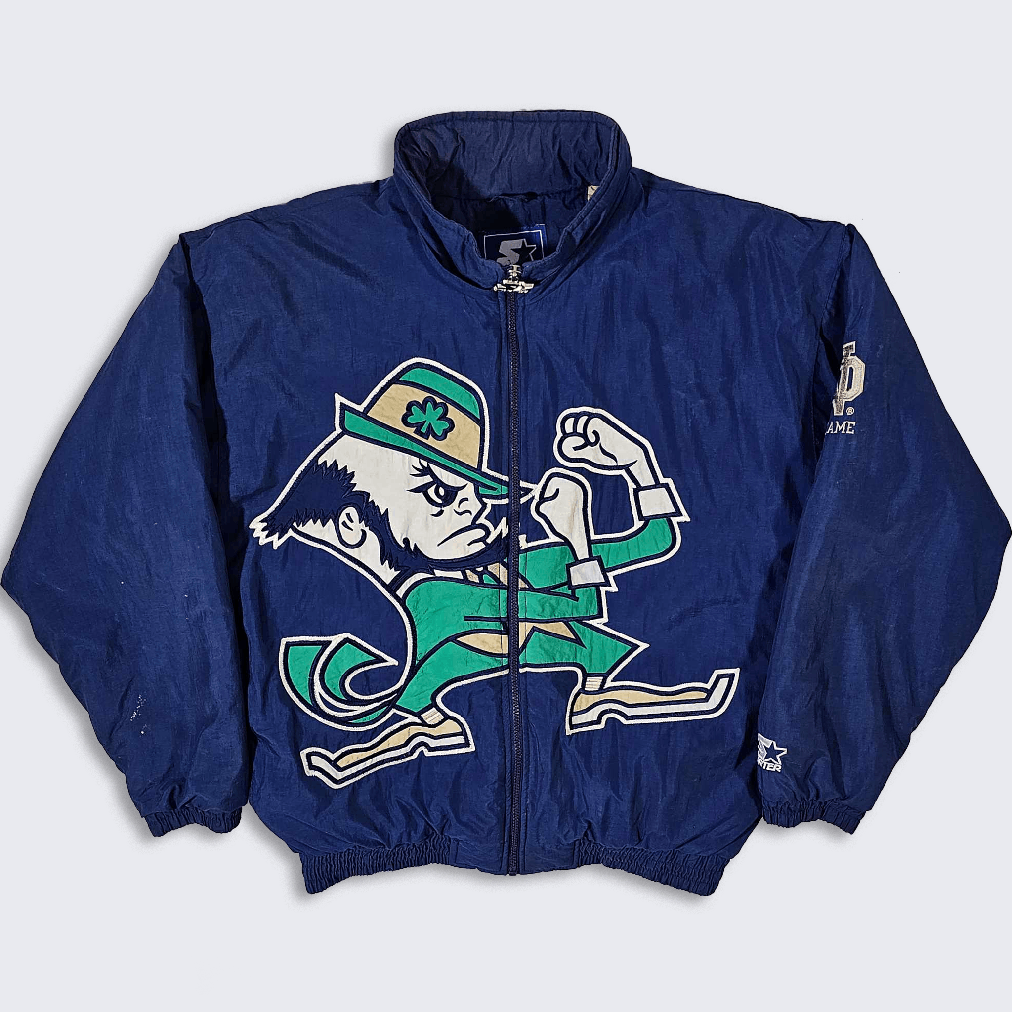 Sportswear Starter Vintage Notre Dame Fighting Irish 90s Starter Big Logo Jacket Grailed