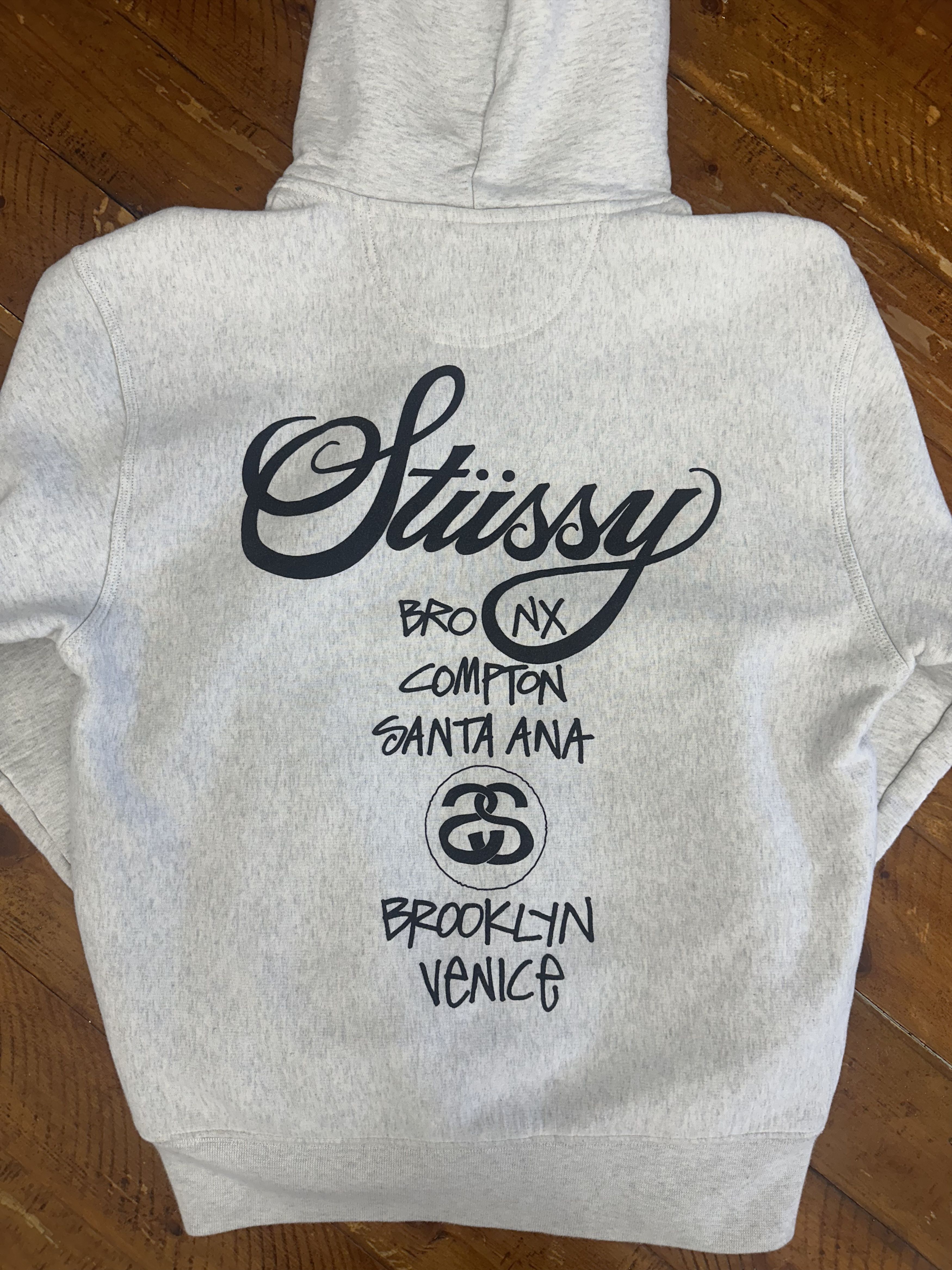 Stussy Stussy World Tour Hoodie Size US M / EU 48-50 / 2 - 3 Thumbnail