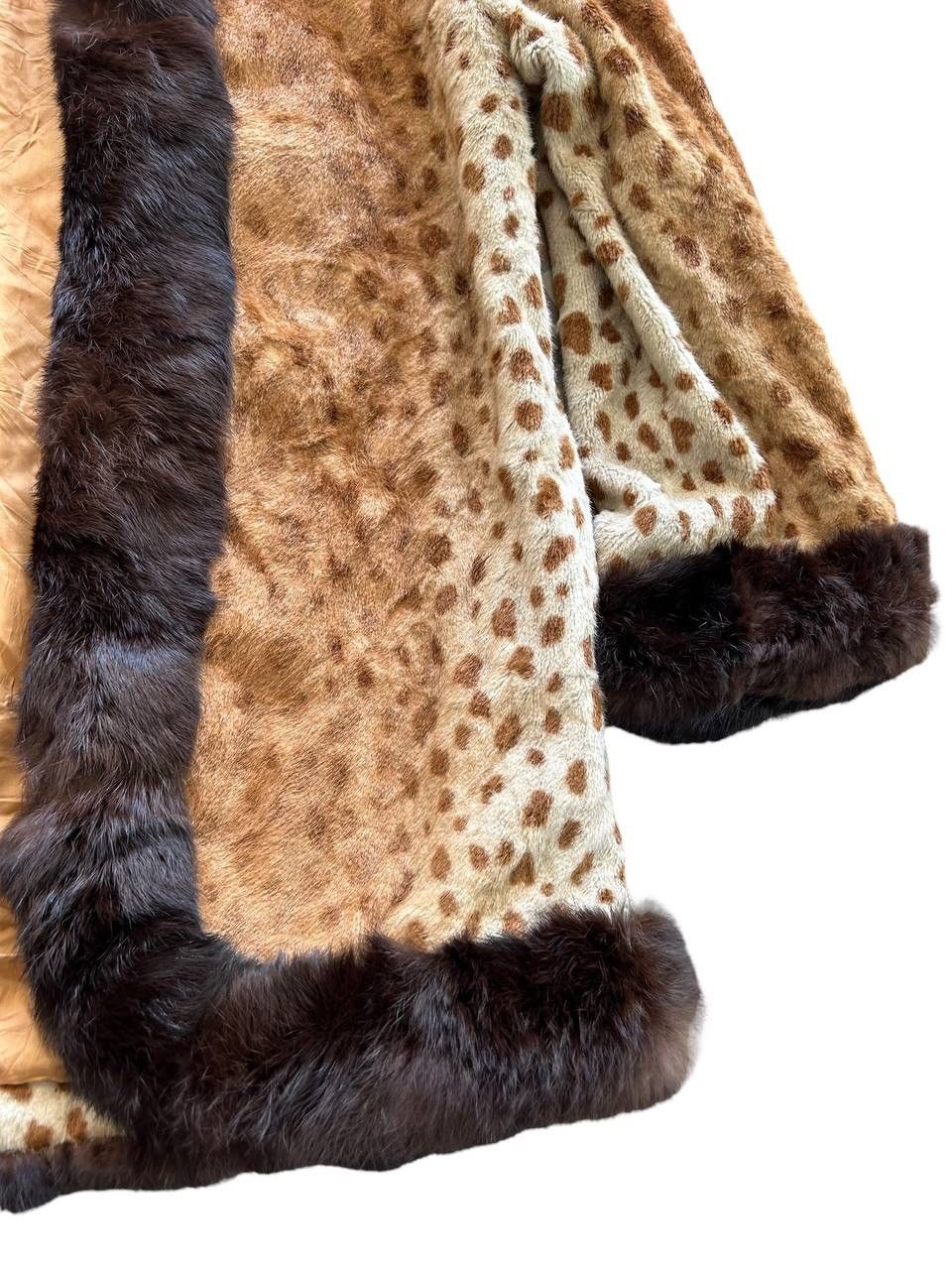Japanese Brand Leopard Faux Fur Coat If Six Was Nine Style Size ONE SIZE - 5 Thumbnail