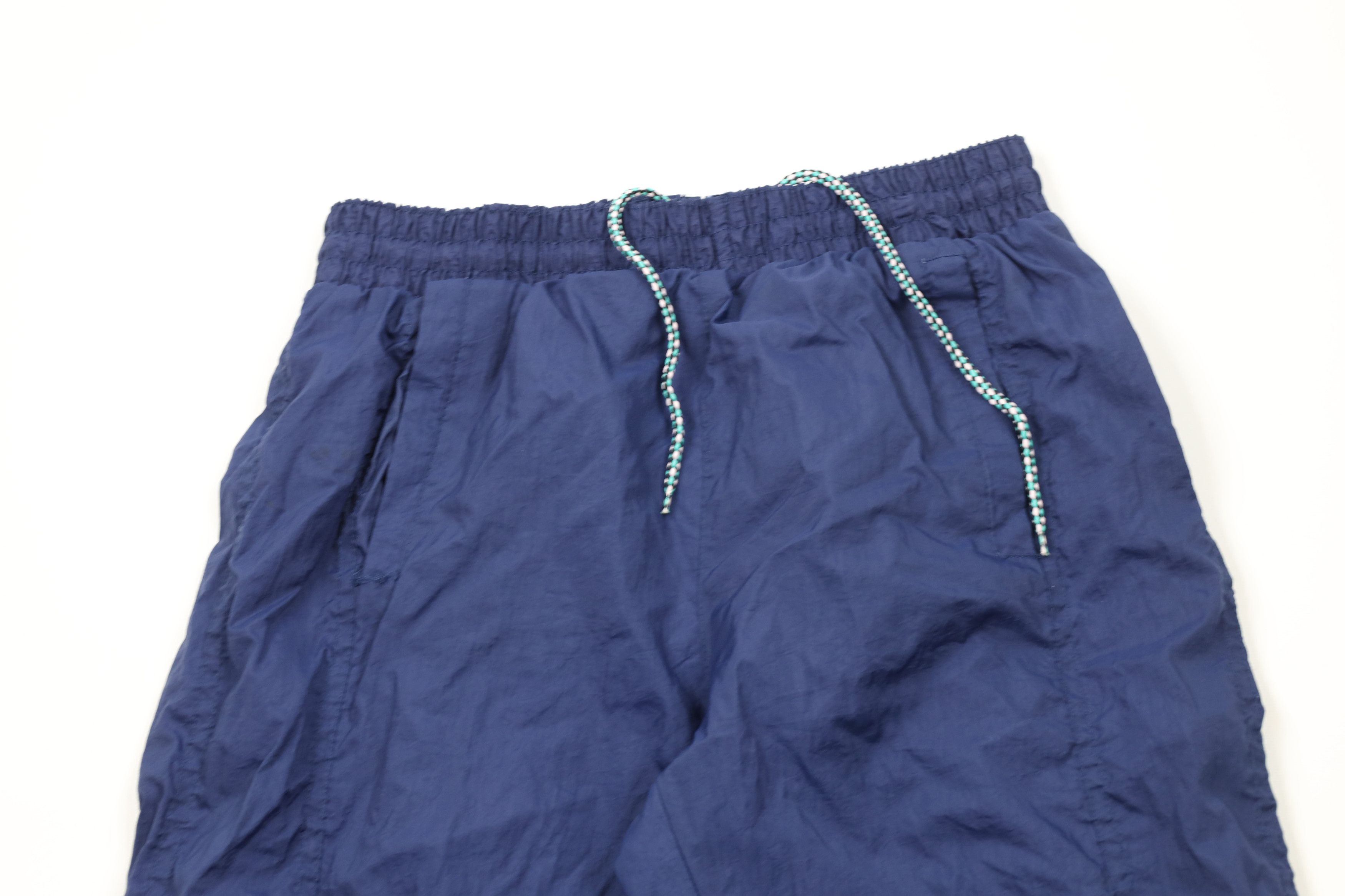 Vintage Vintage 90s Streetwear Block Lined Windbreaker Joggers Pants Size US 34 / EU 50 - 2 Thumbnail