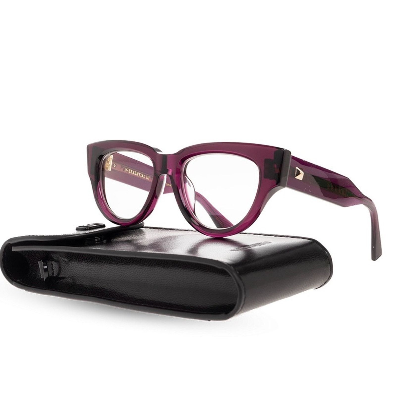Valentino New! Valentino ESSENTIAL III VLX 125A, Chic Purple glasses Size ONE SIZE - 1 Thumbnail