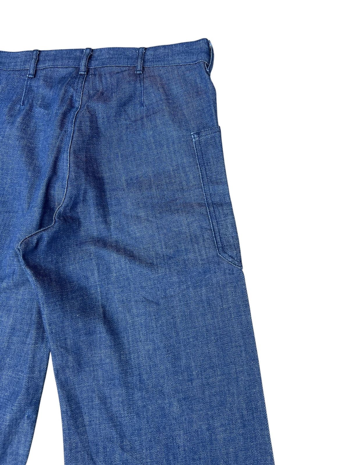 HYKE Hyke Japan 2 Pocket Denim Wide Leg Jeans Size US 29 - 18 Thumbnail