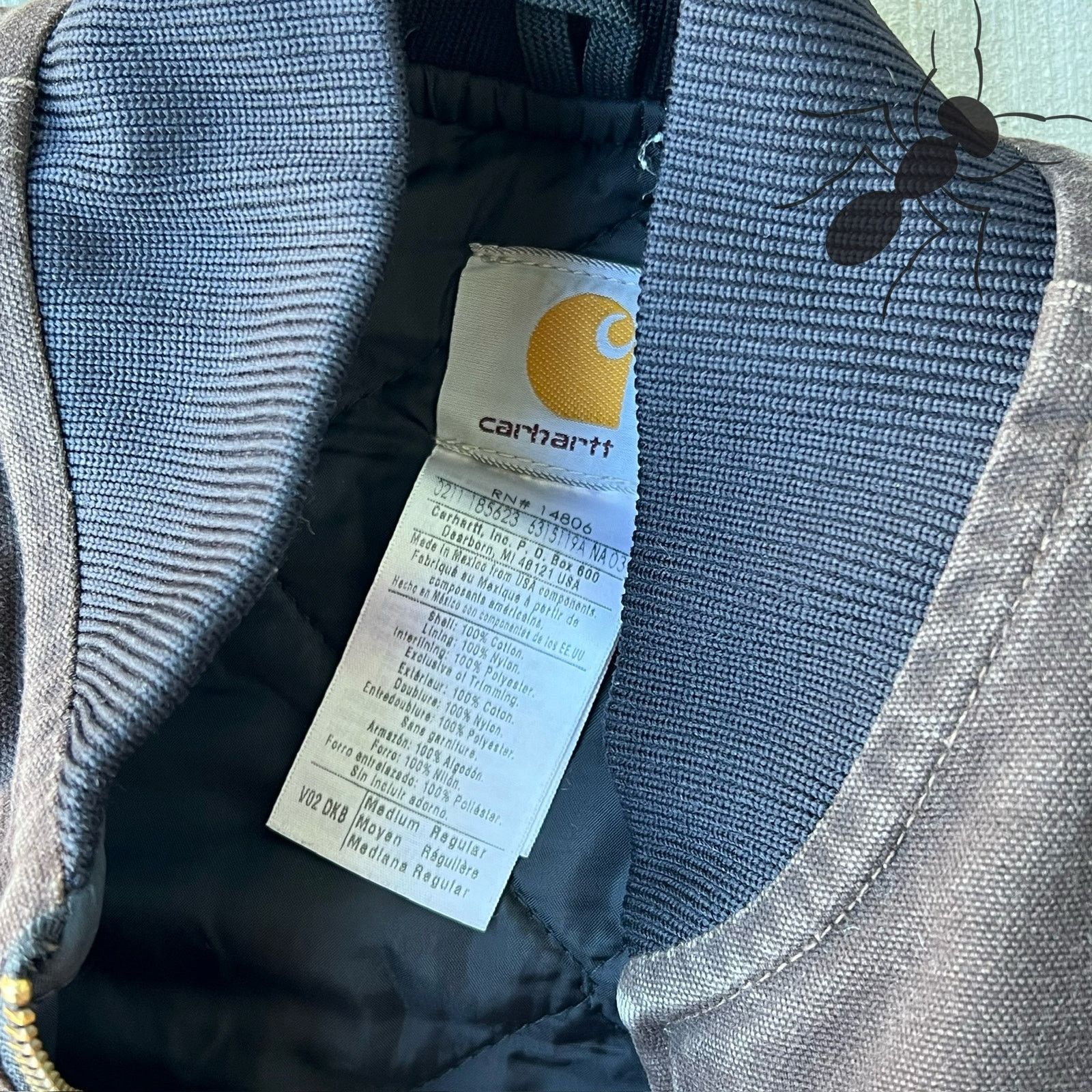 Carhartt × Vintage Carhartt V02 DKB brown work wear vest Size US M / EU 48-50 / 2 - 4 Thumbnail