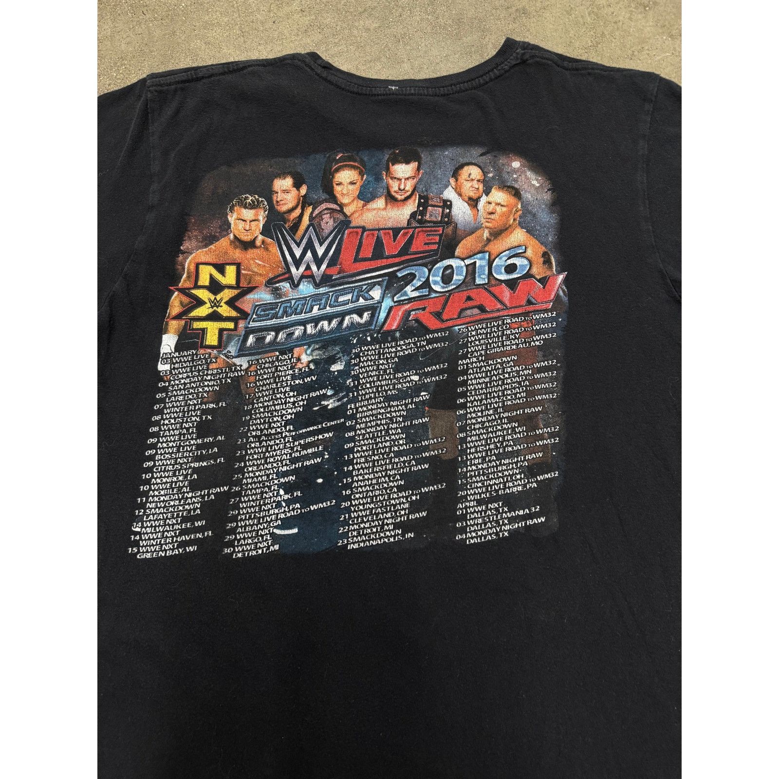 WWE 2016 WWE Vintage T-Shirt Size US M / EU 48-50 / 2 - 4 Thumbnail