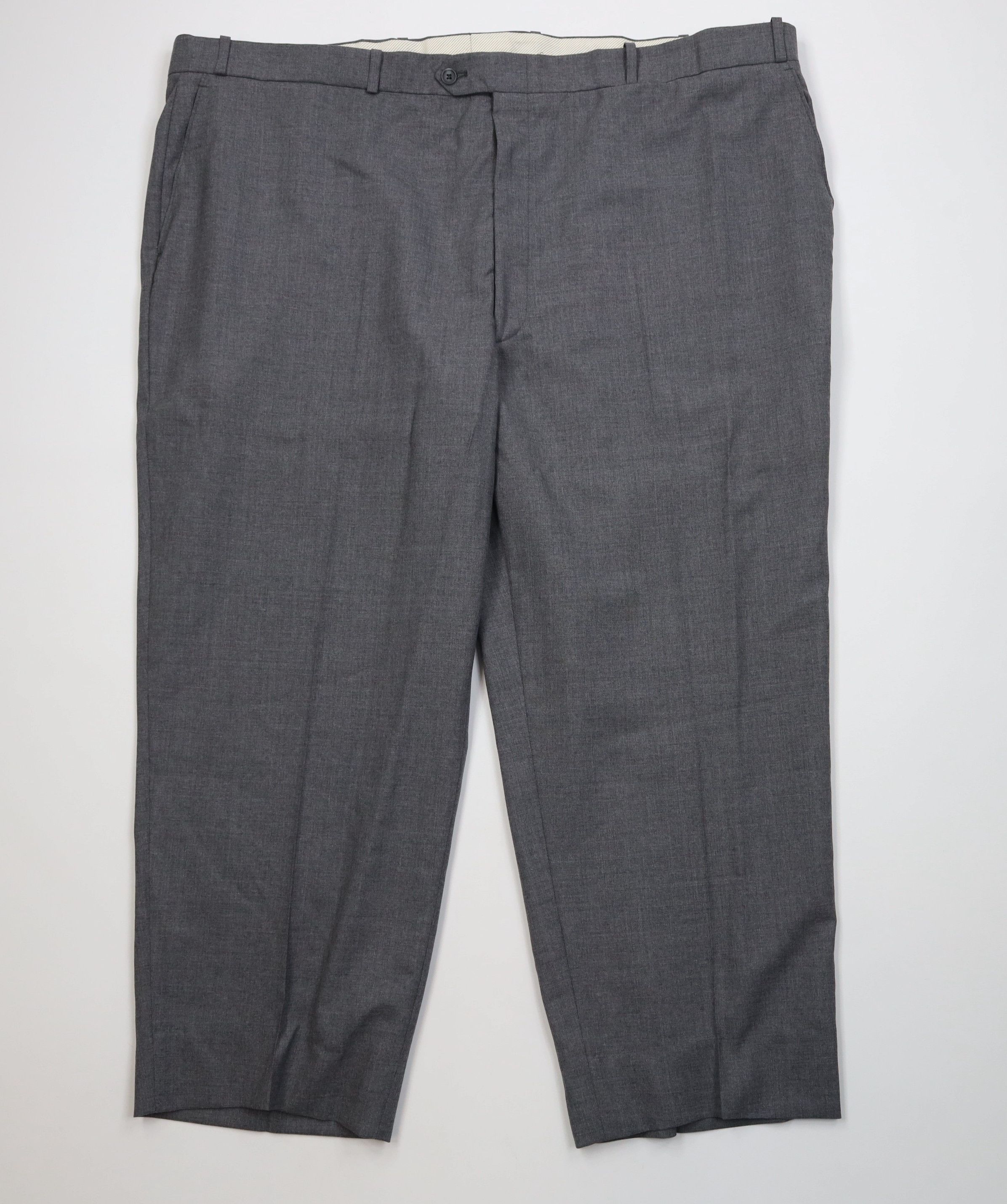 Vintage Vintage 90s Streetwear Wide Leg Chino Pants Heather Gray Size US 44 / EU 60 - 1 Thumbnail
