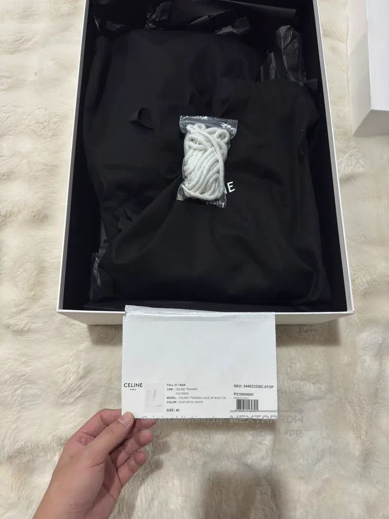 Celine CELINE Lace-Up Boots Size US 7 / EU 40 - 8 Thumbnail